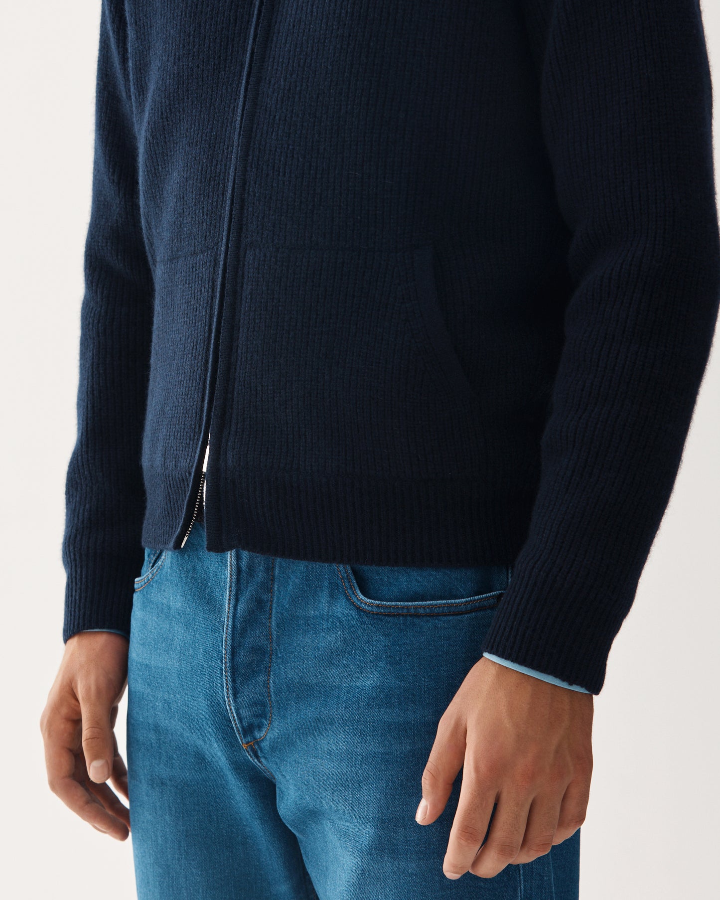 Tröja Raglan Full-Zip Kashmir Beige