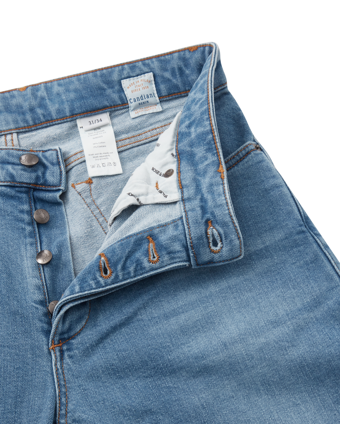 Slim Fit Jeans Light Wash