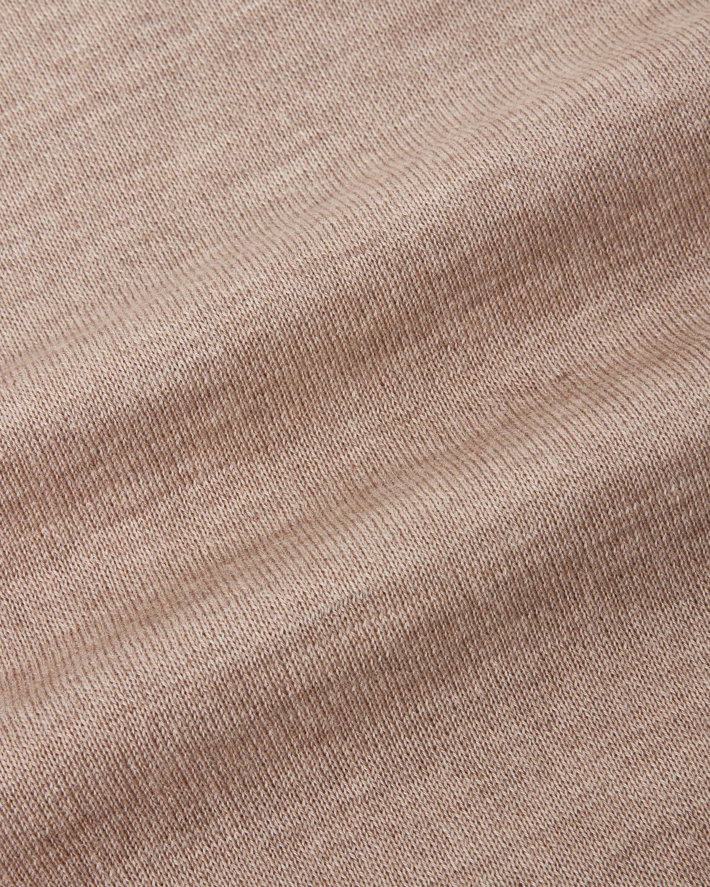 Tröja Rundhals Kashmir Beige