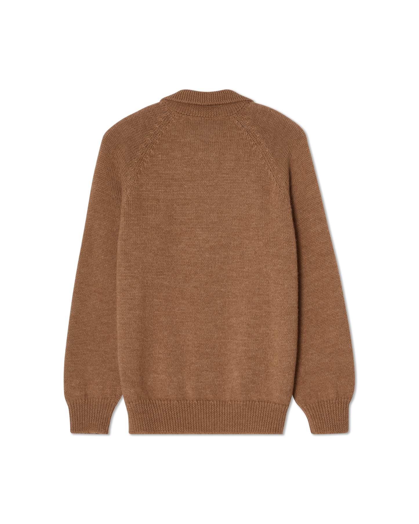 Chunky Polo Sweater Tobacco