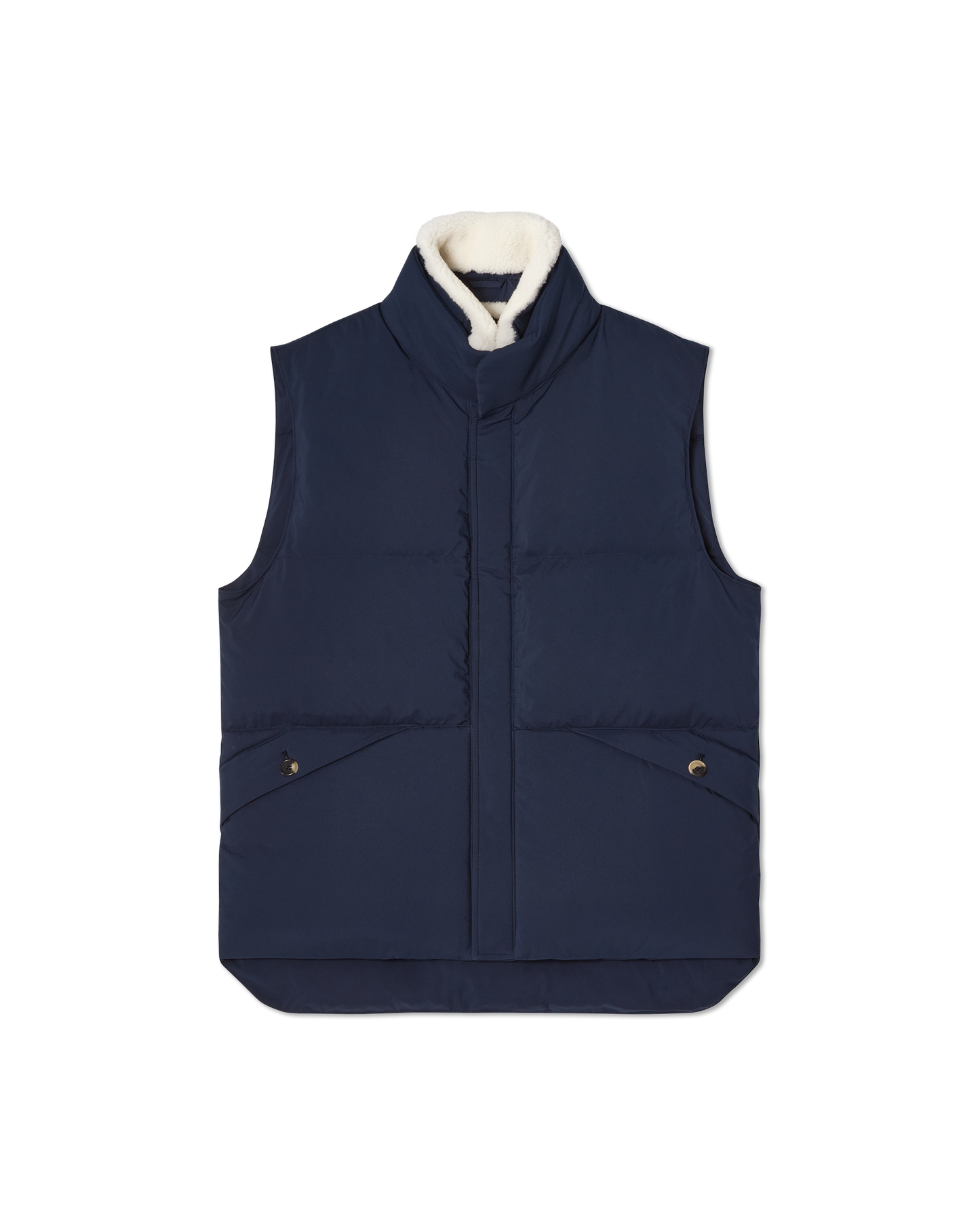 Alps Down Vest Navy
