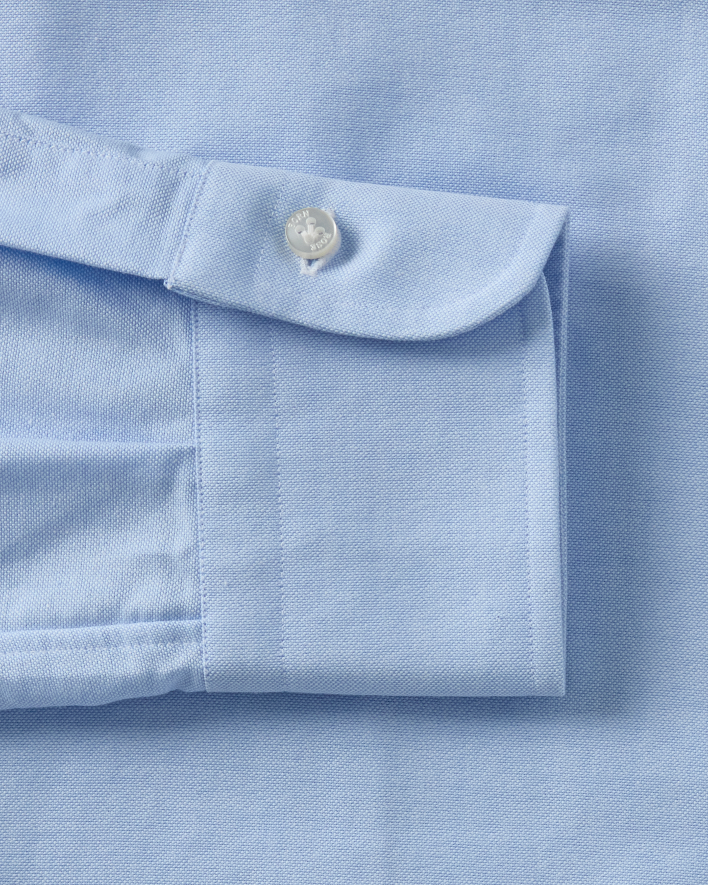 Skjorta Oxford Button-Down Ljusblå