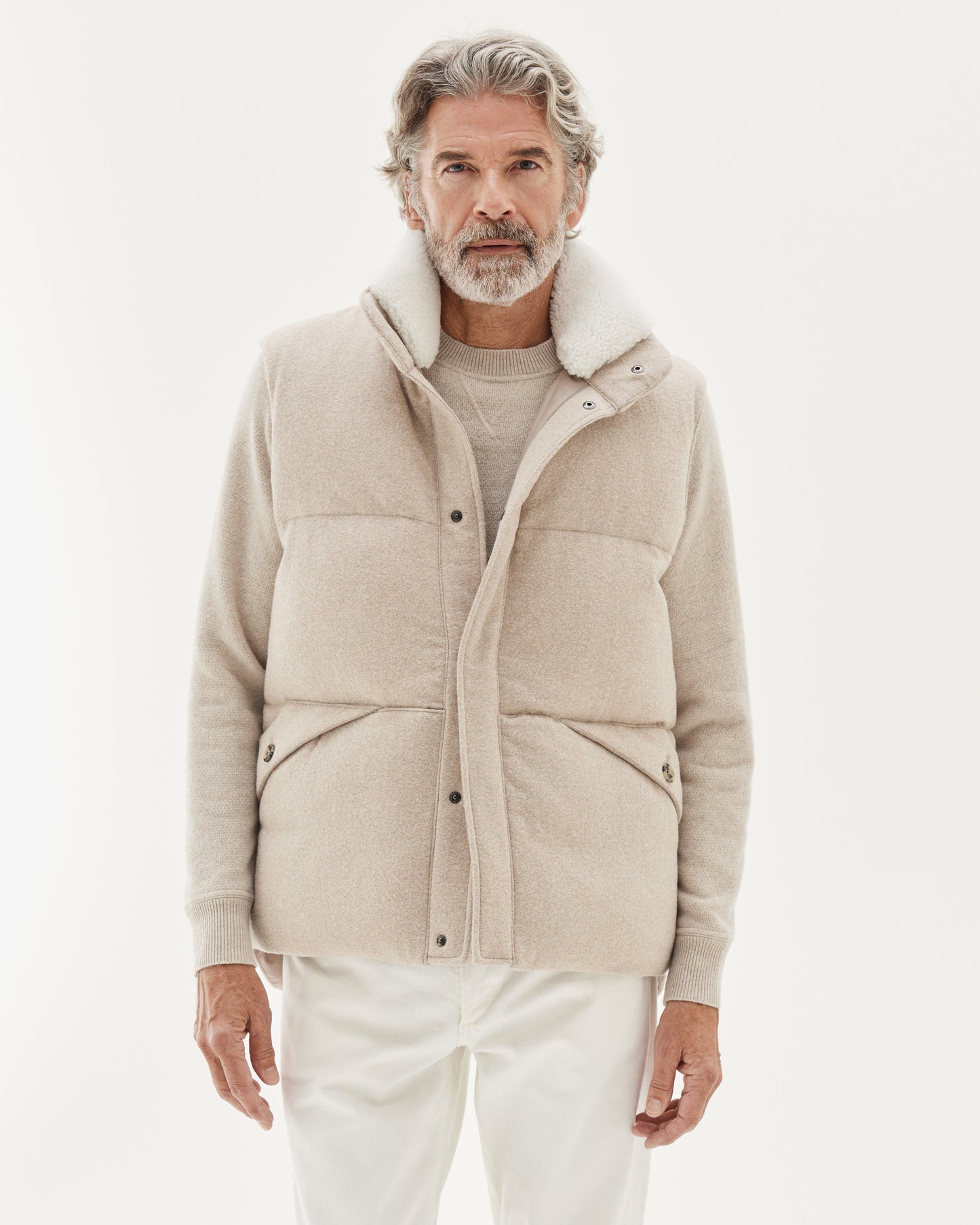 Alps Down Vest Sand