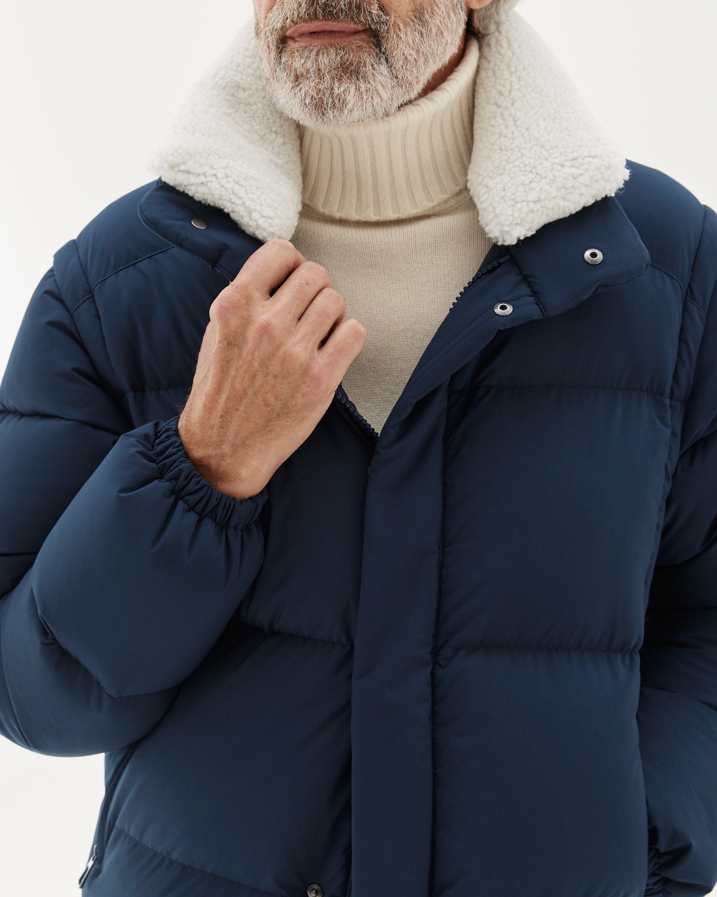 Alps Down Jacket Navy