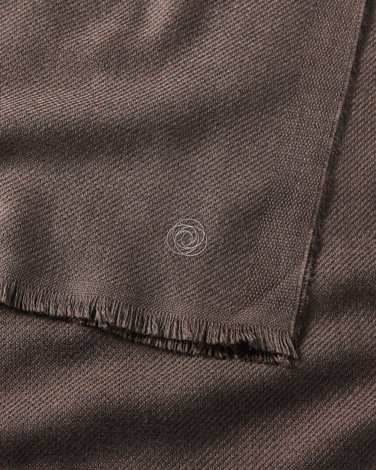 Wool Scarf Brown