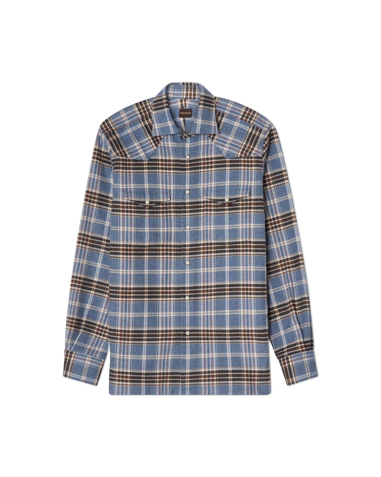 Western Shirt Light Blue