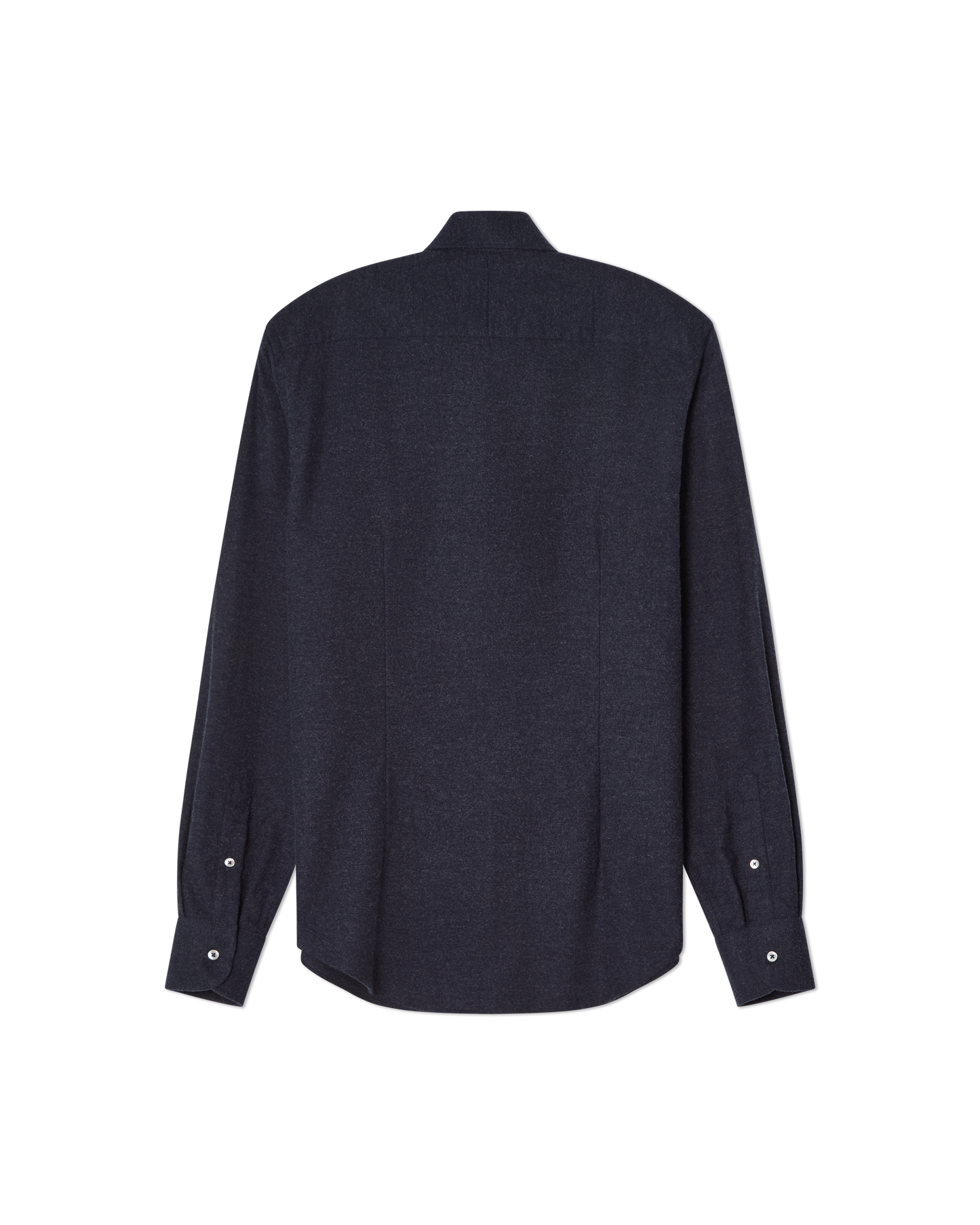 Brushed Button-Down Shirt Navy
