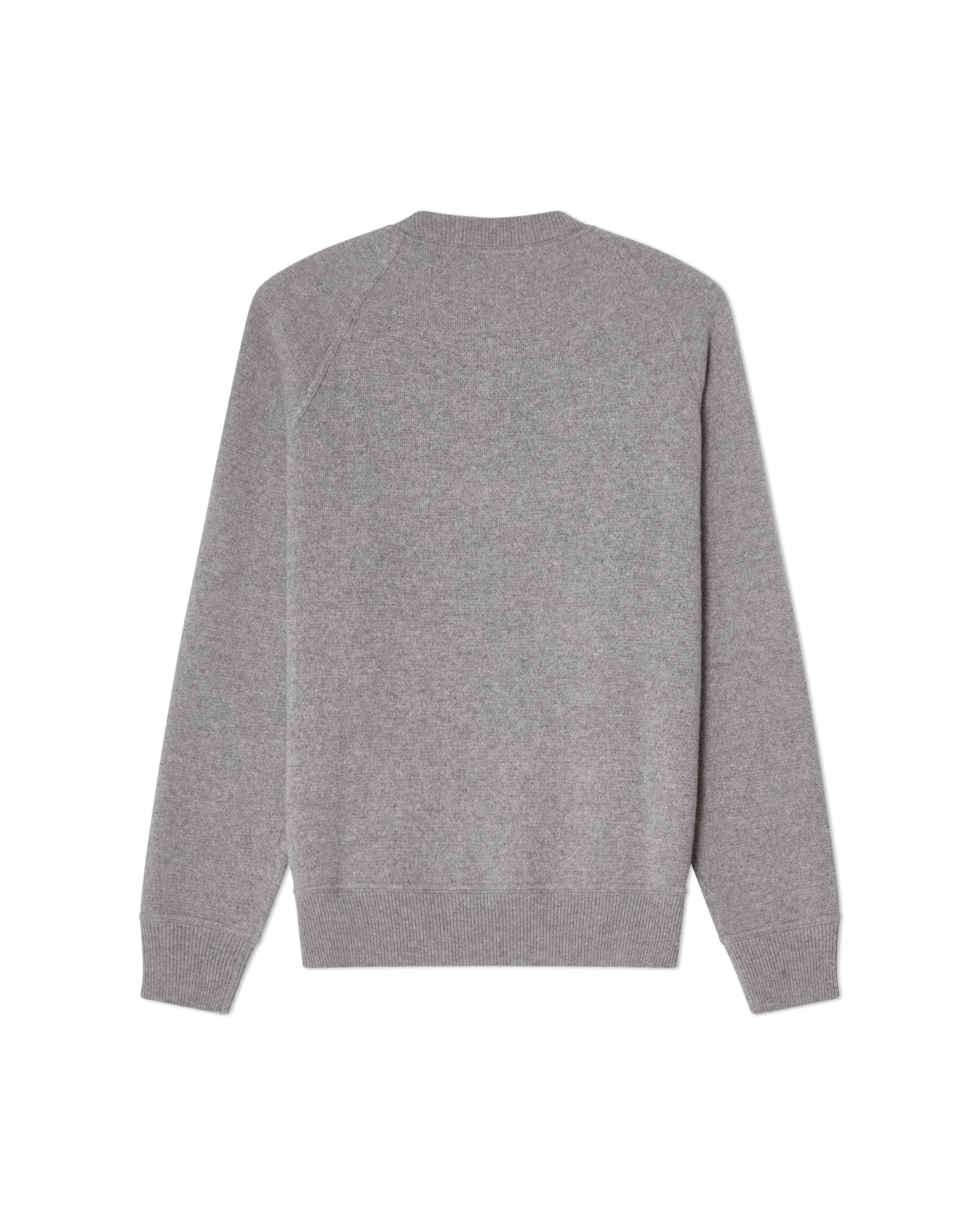 Knit College Sweater Light Grey