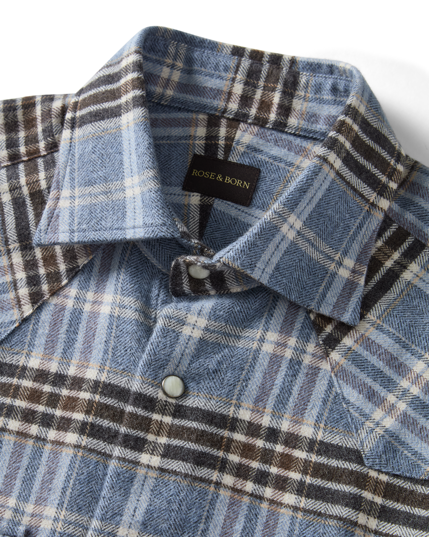 Western Shirt Light Blue