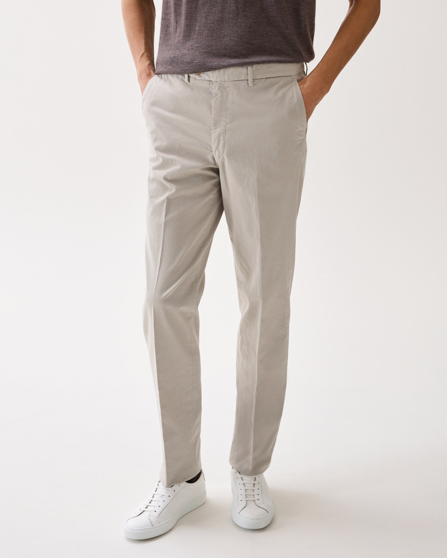 Cotton Chino Trouser Beige