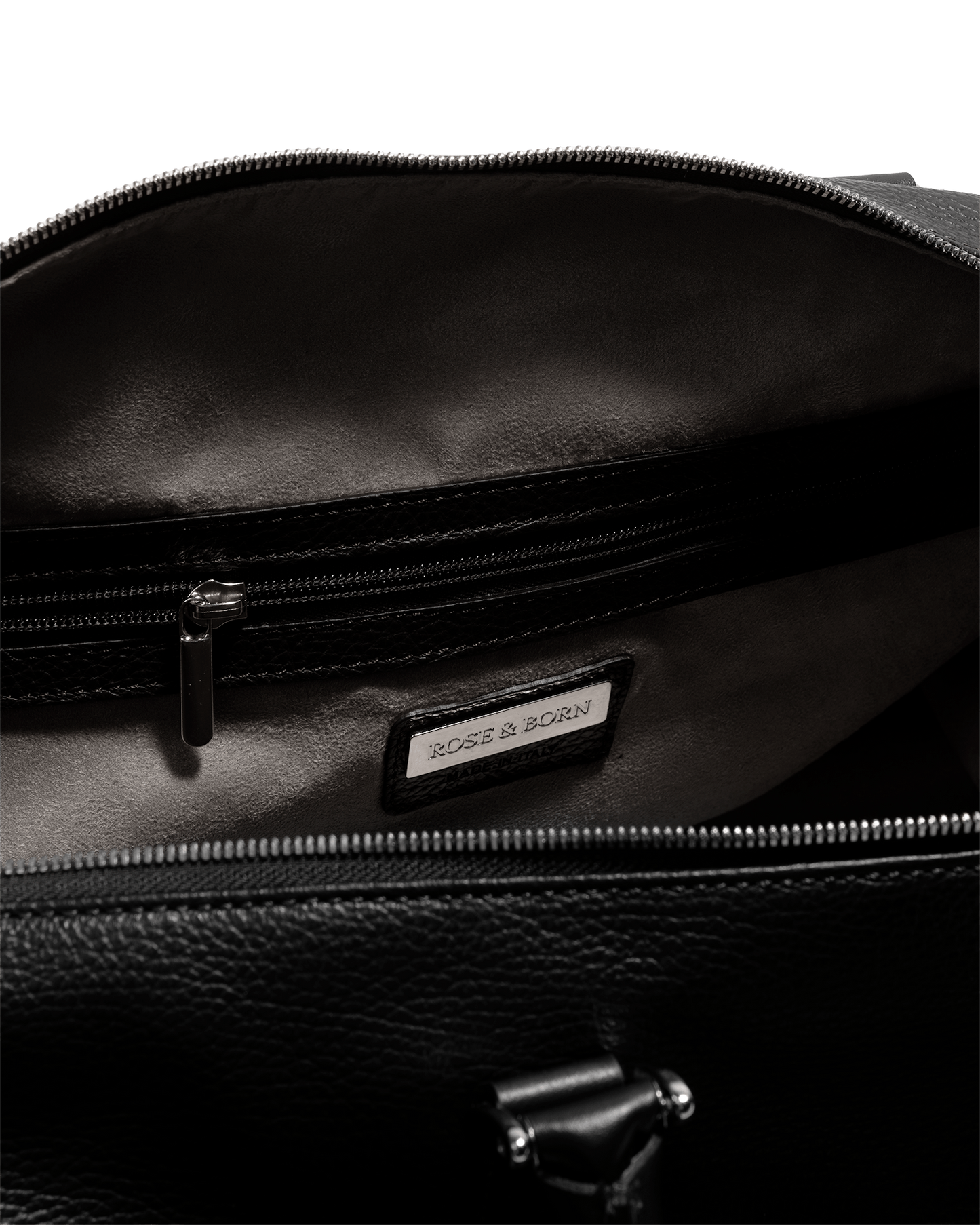 Weekend Bag Läder Svart