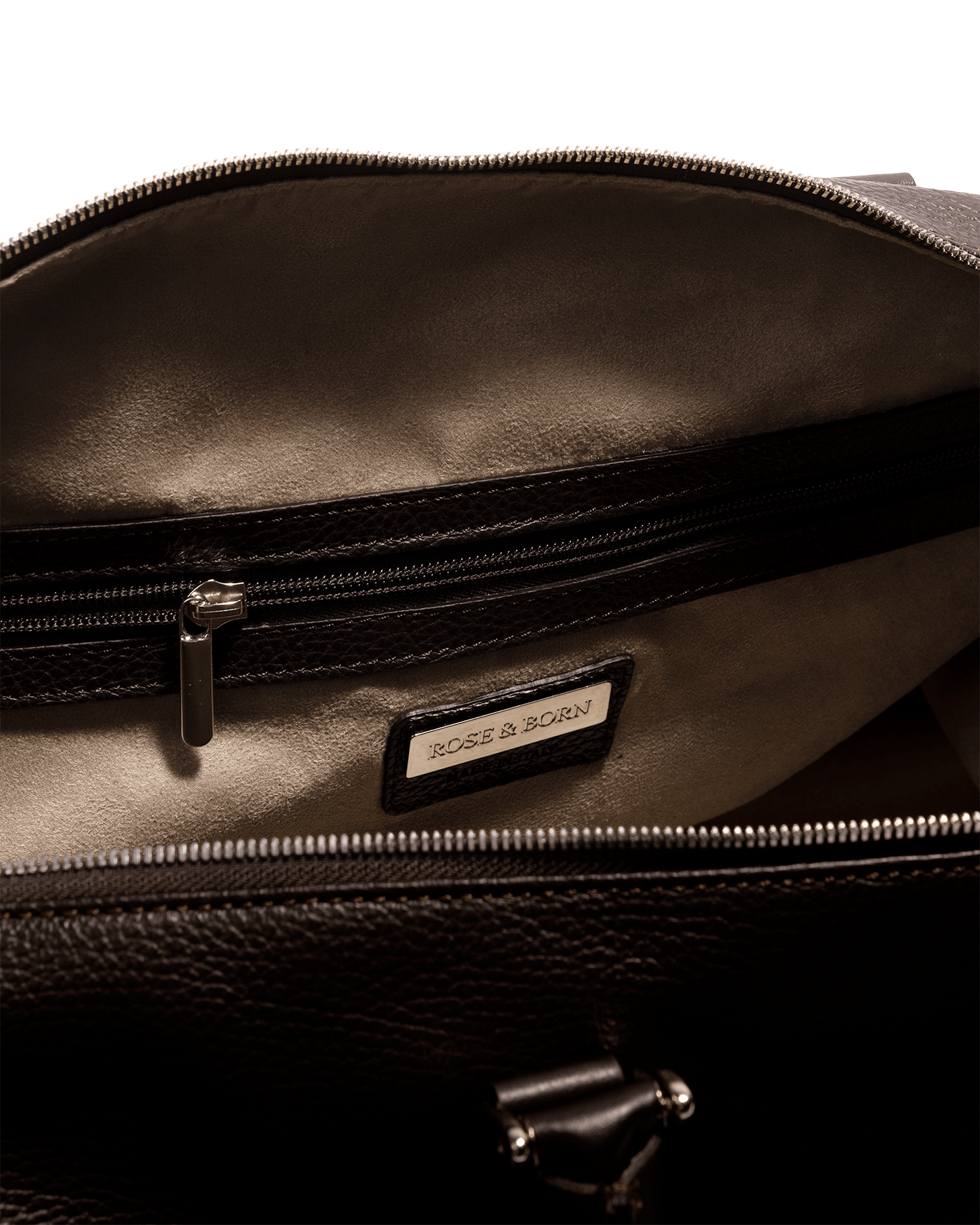 Weekend Bag Läder Brun