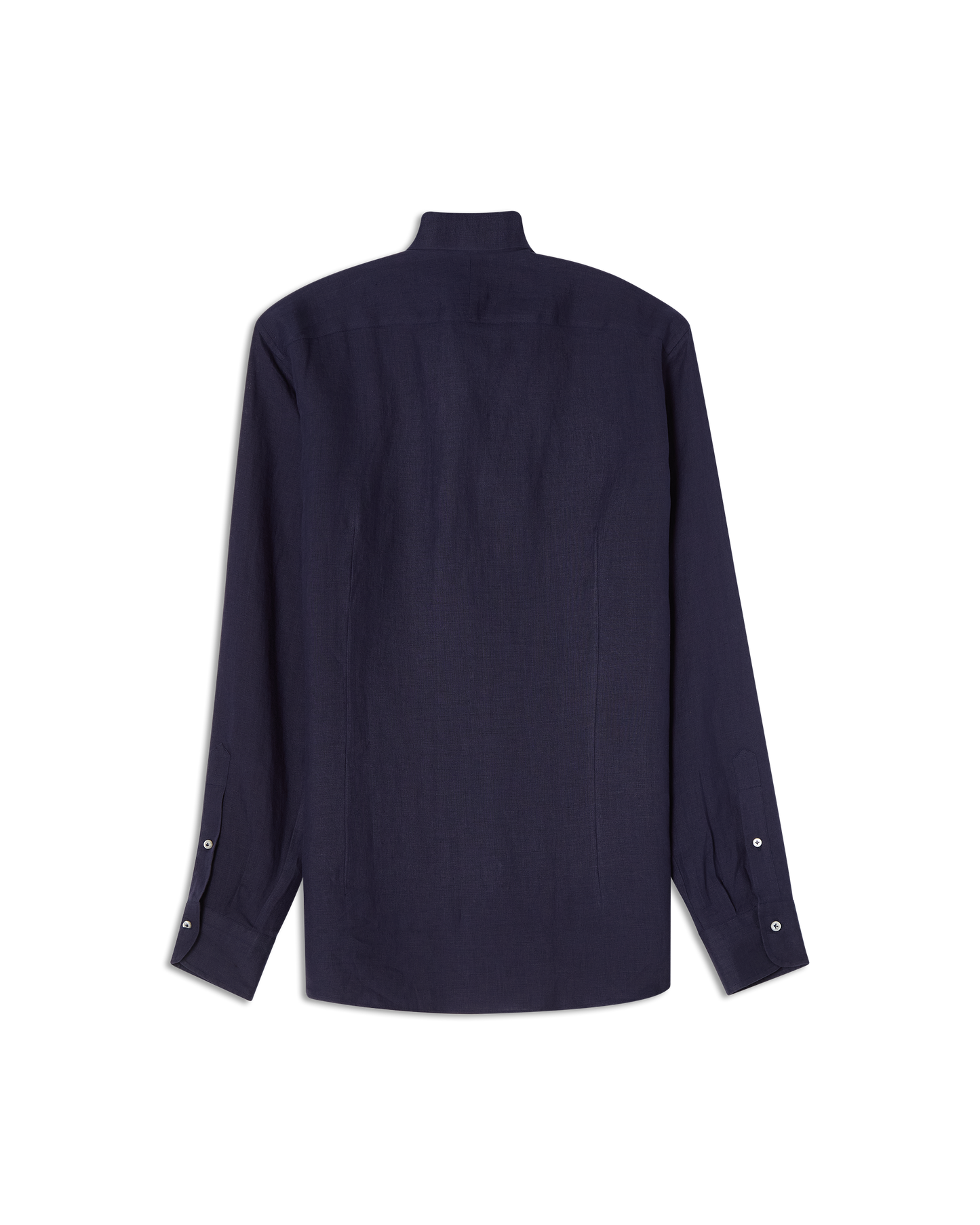 One-Piece Linen Shirt Navy
