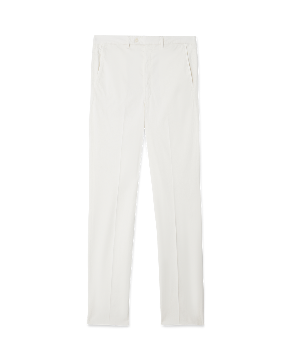 Cotton Chino Trouser White