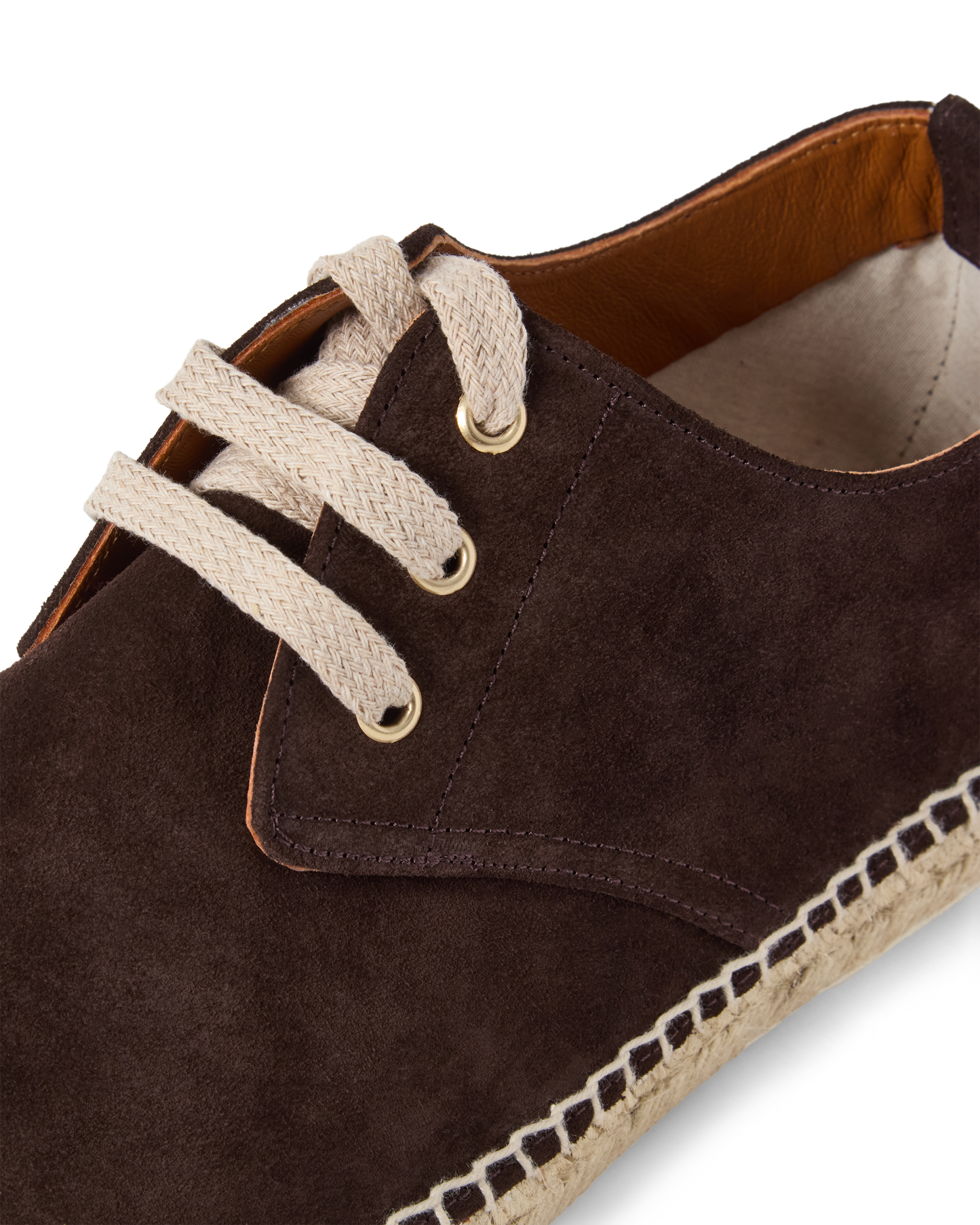 Sailor Espadrille Suede Brown
