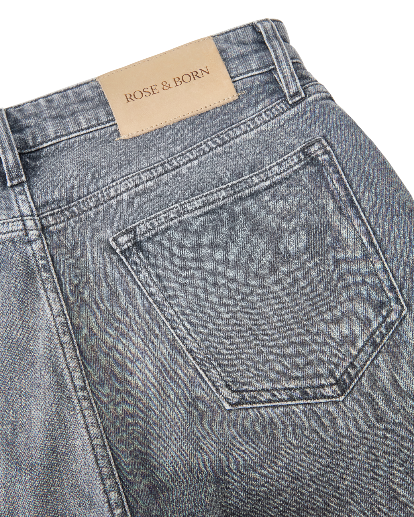 Slim Fit Jeans Grå