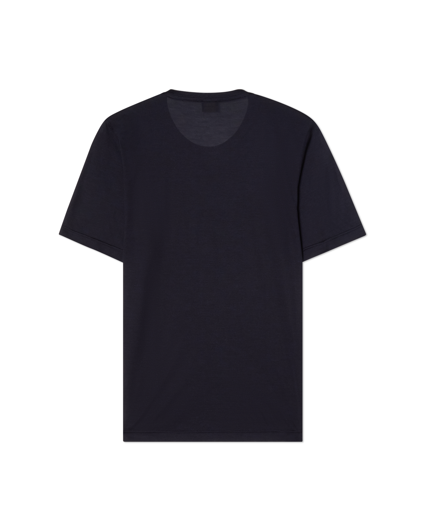 T-shirt Siden Marinblå