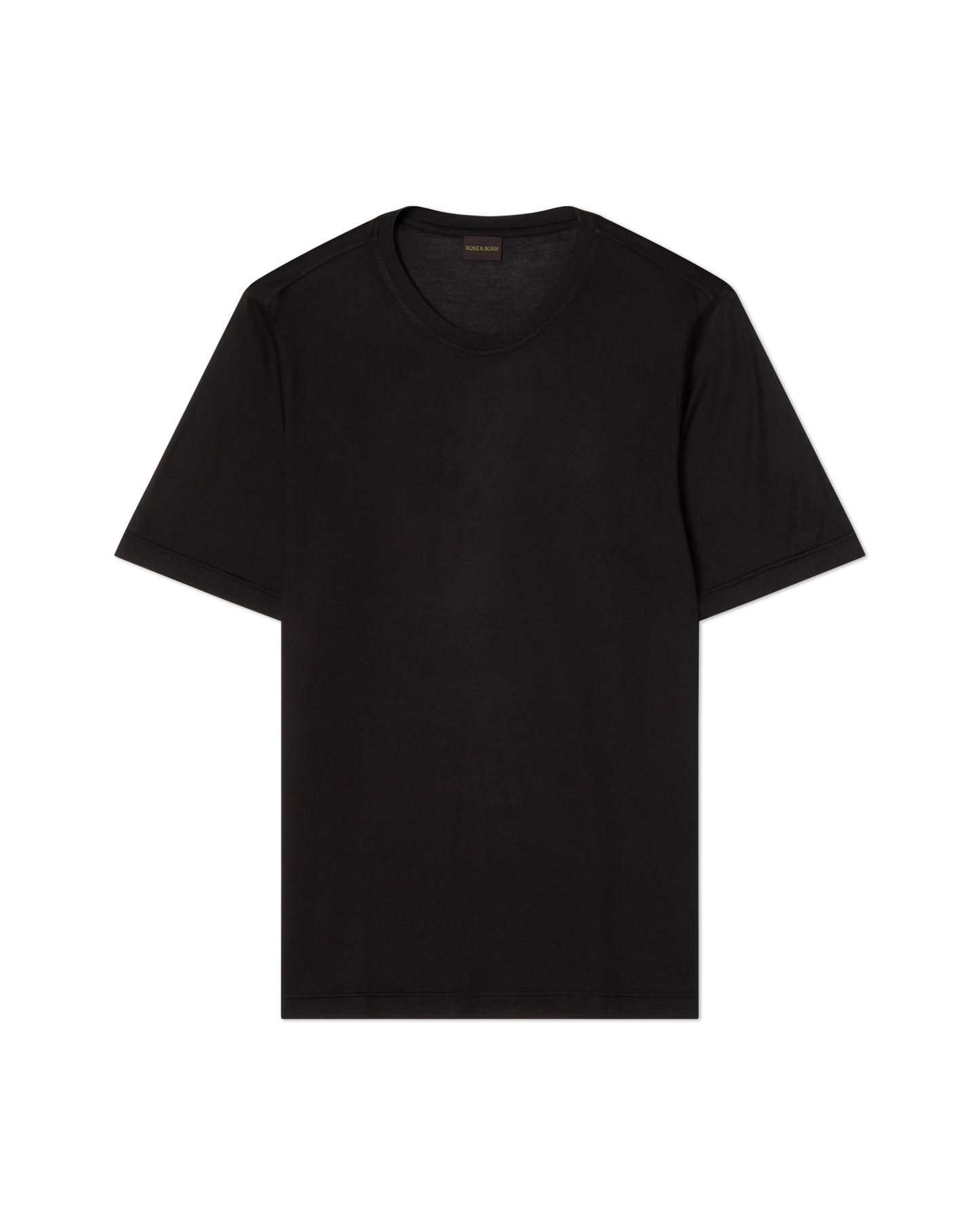 T-shirt Siden Svart