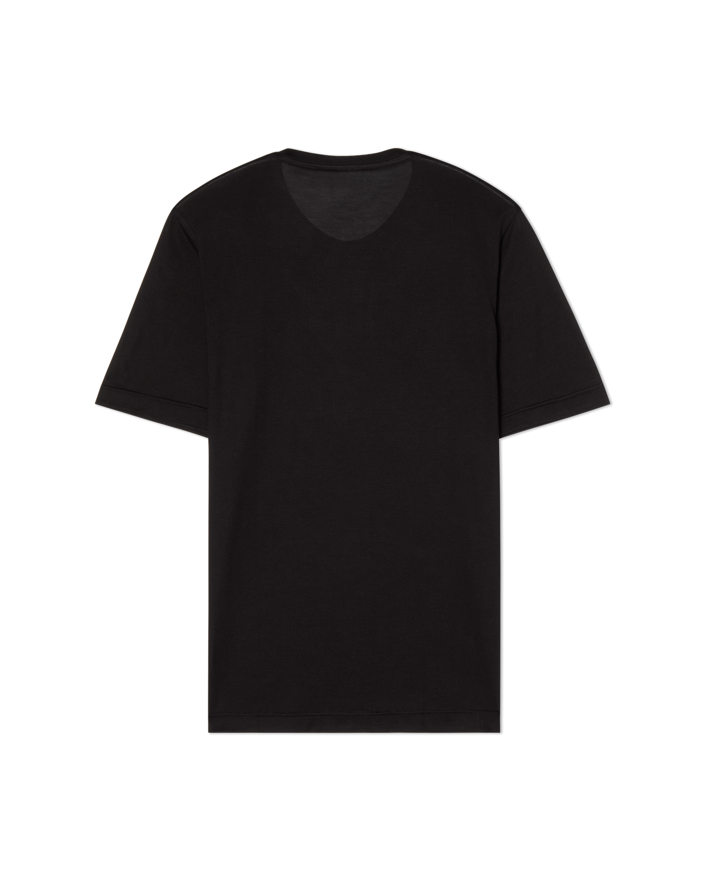 T-shirt Siden Svart