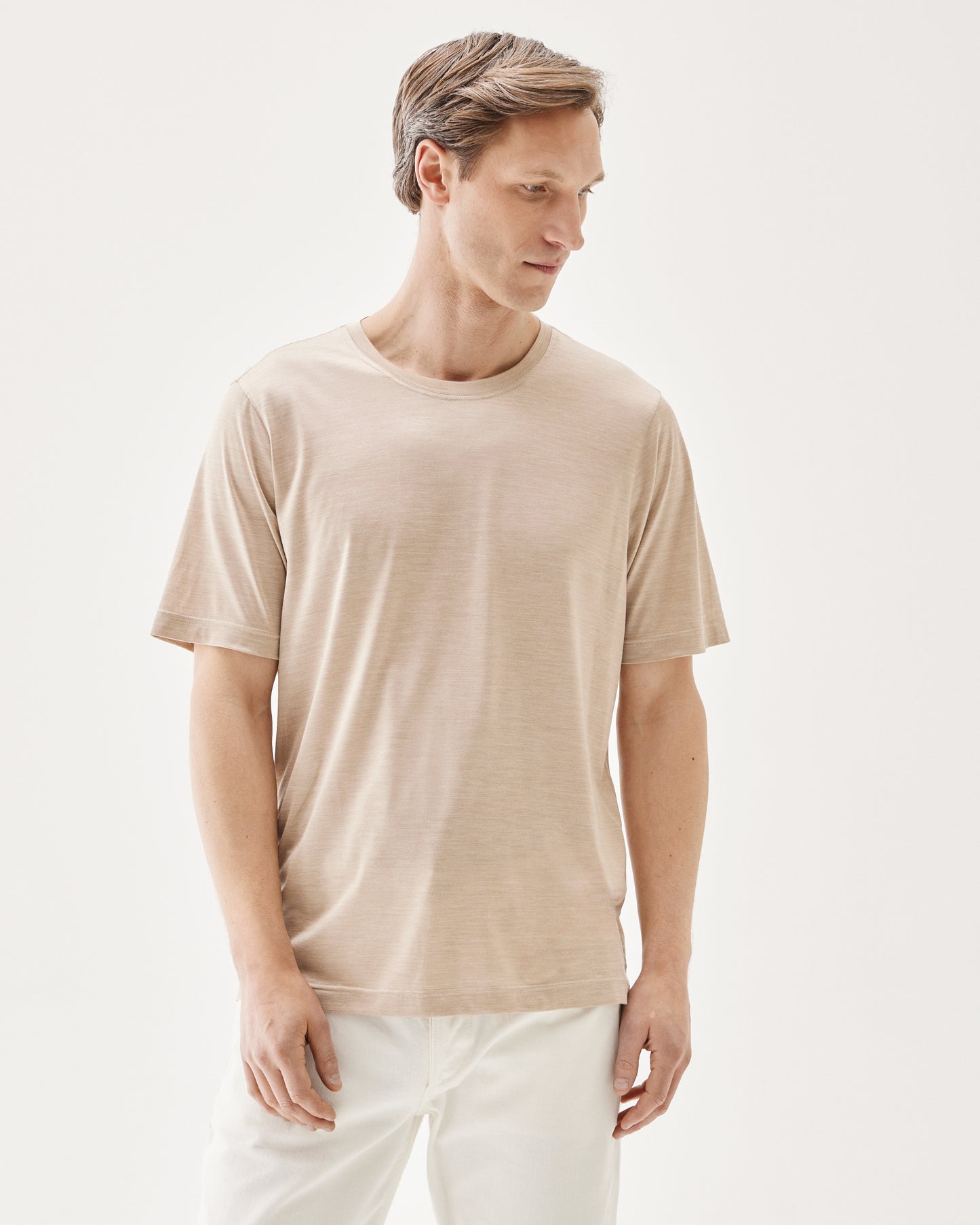 T-Shirt Silk Beige