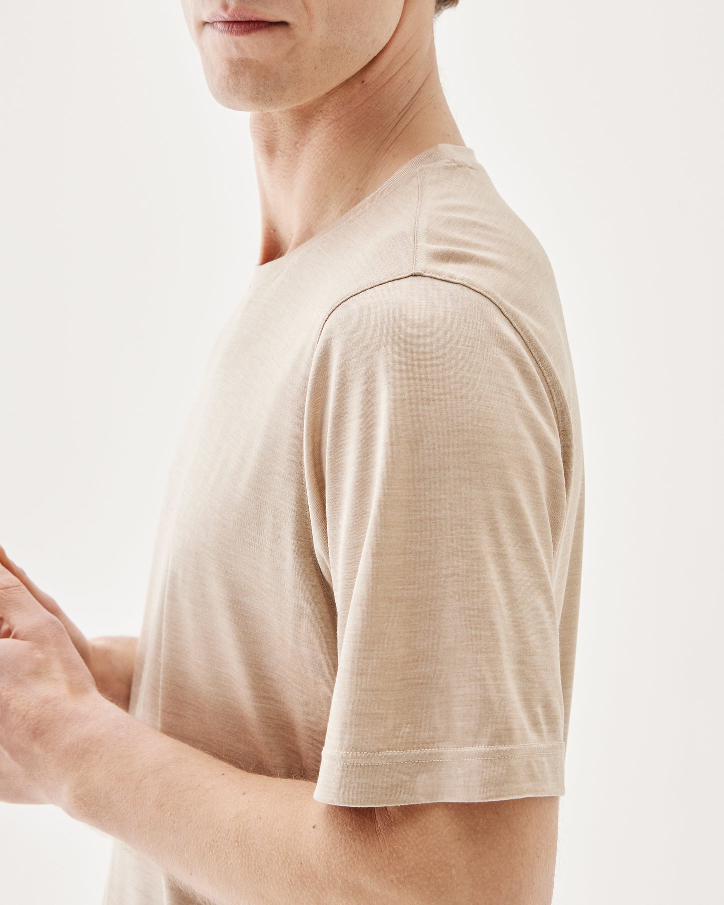 T-Shirt Silk Beige