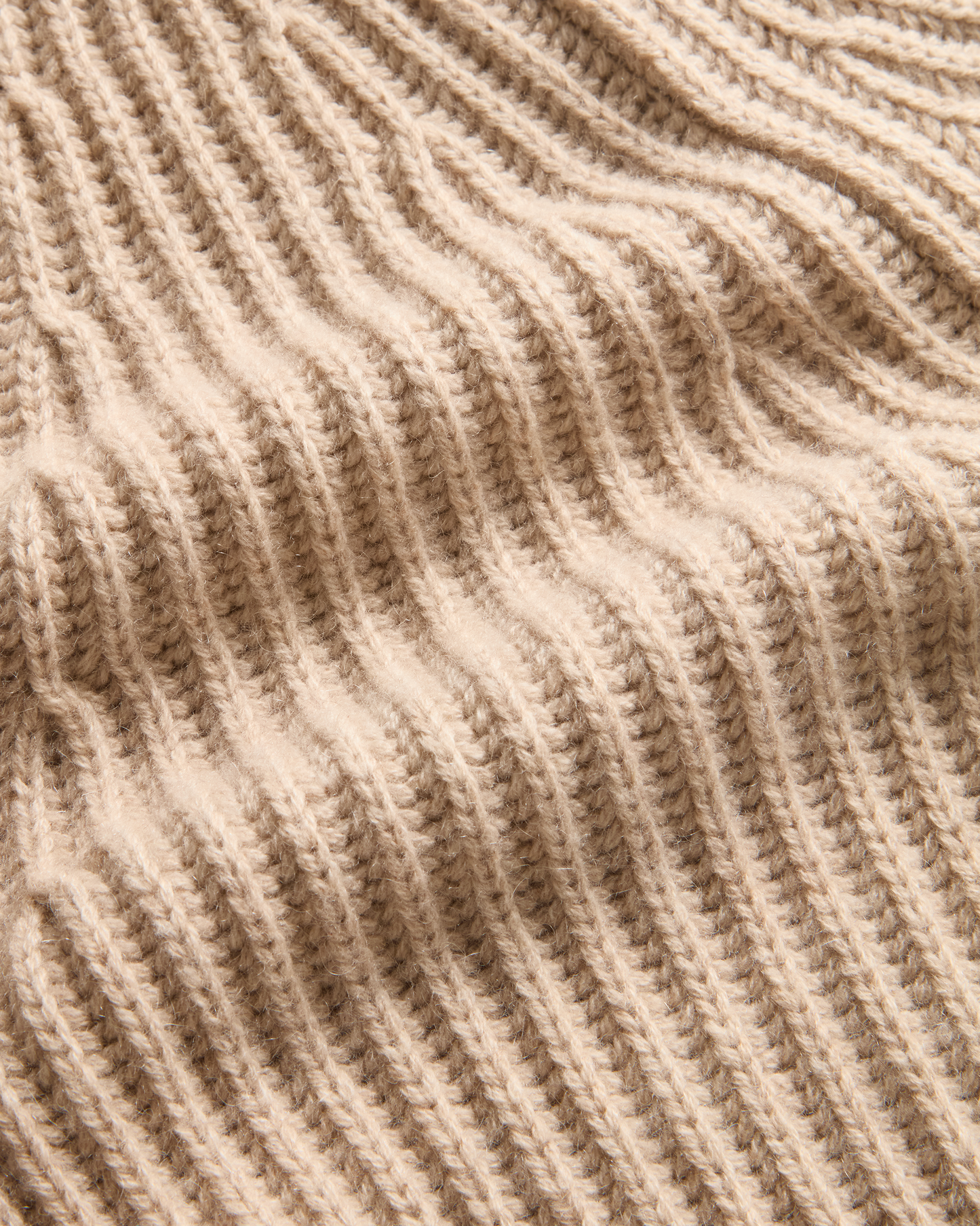 Shawl Collar Cardigan Kashmir Beige