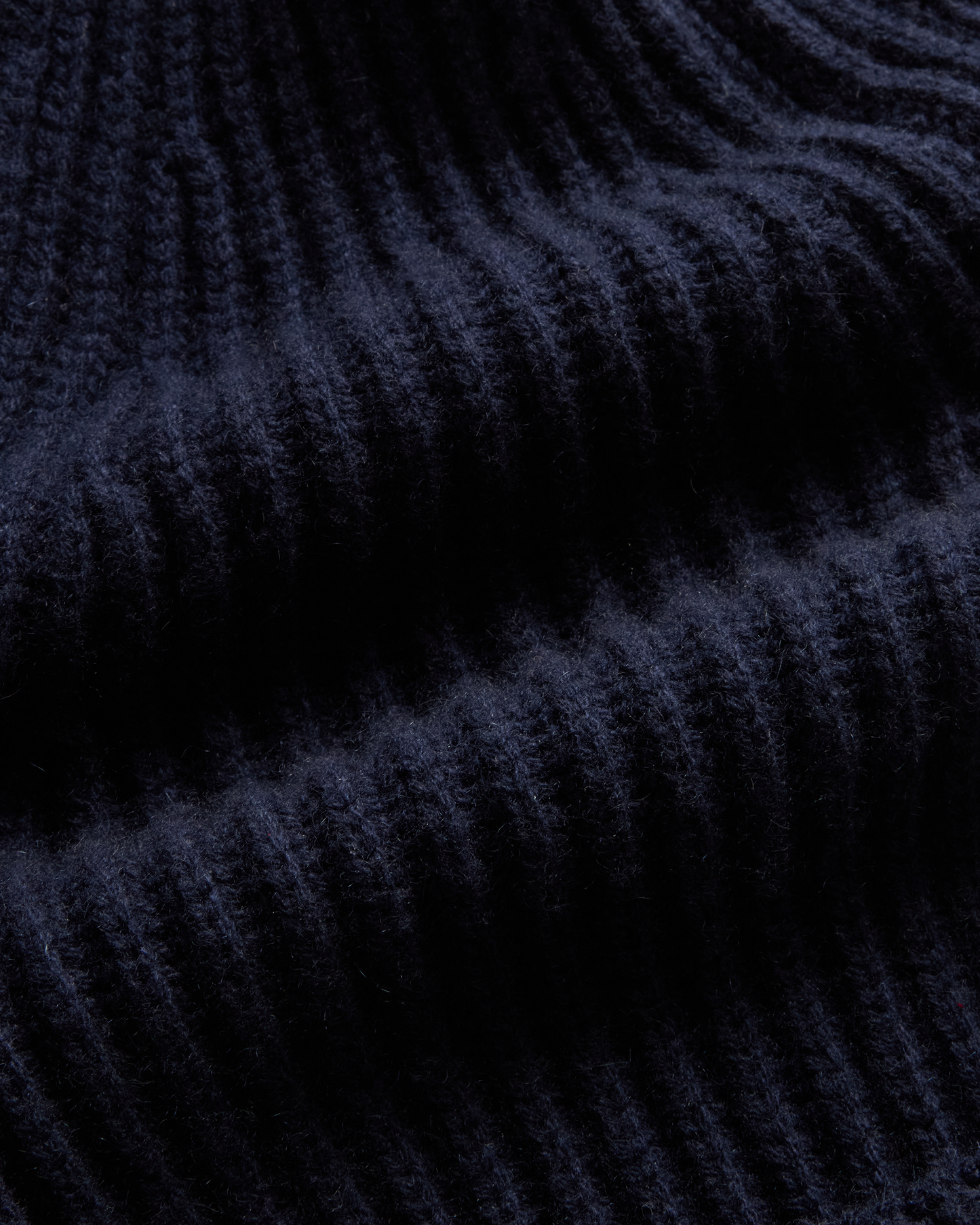 Shawl Collar Cardigan Kashmir Marinblå