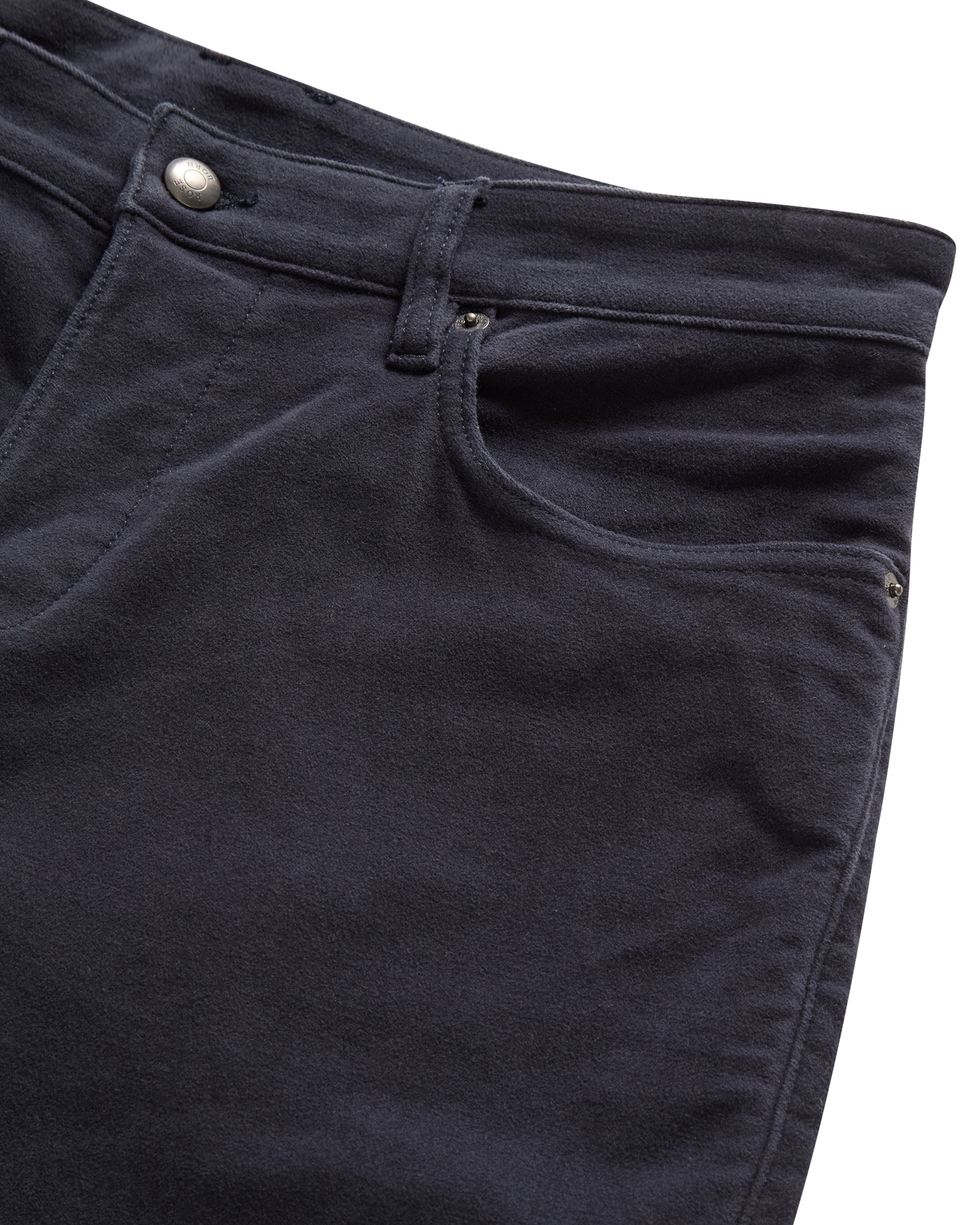 Jeans Mollskinn Marinblå