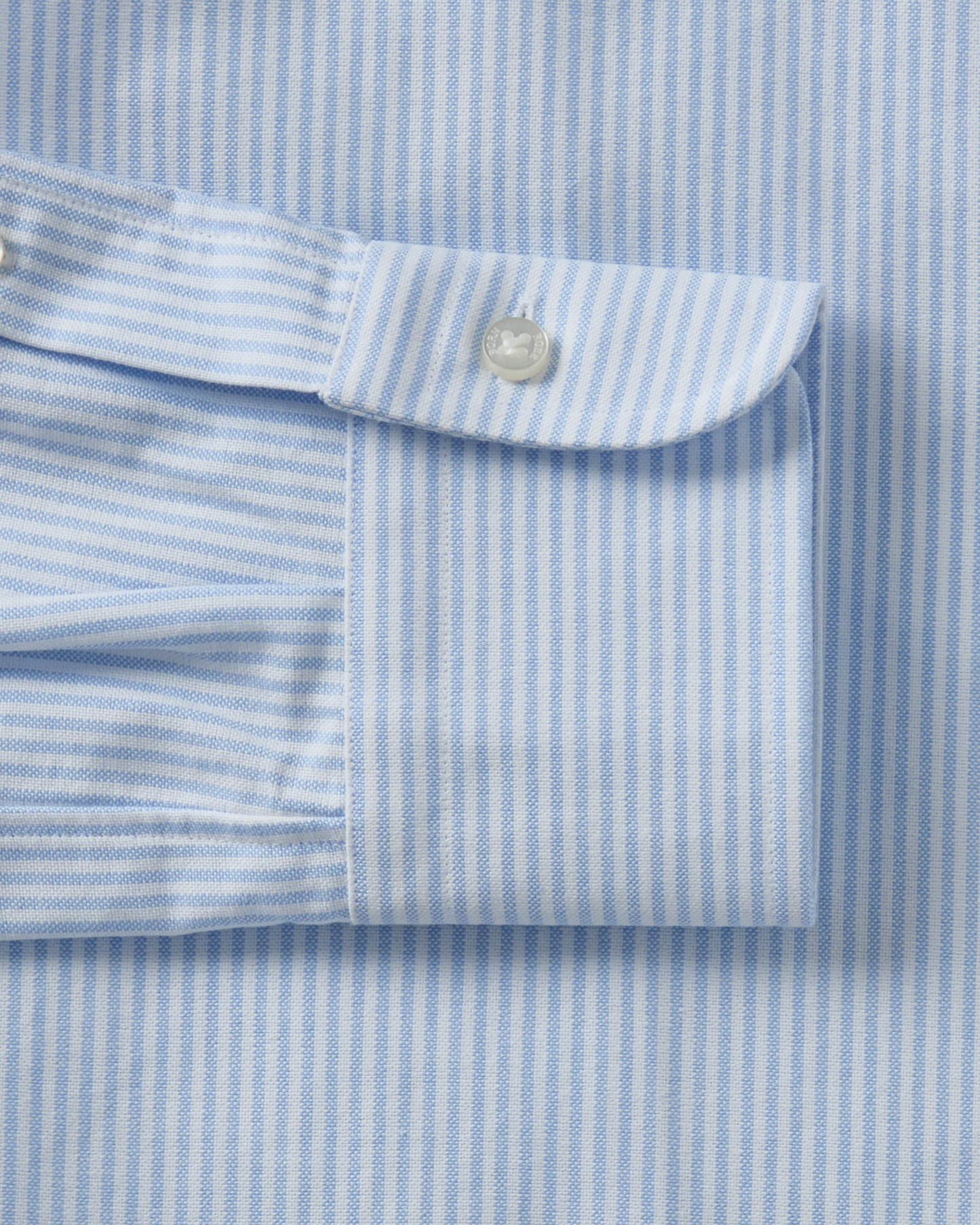 Oxford Button-Down Shirt Light Blue Stripe