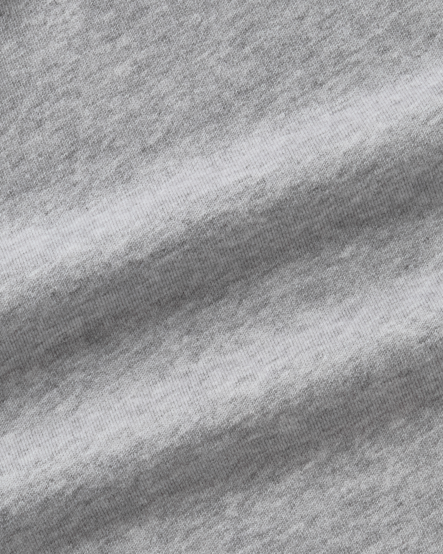Loopback Tröja Halv-Zip Grå