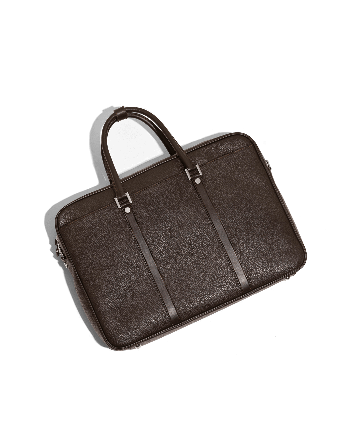 Briefcase Calf Leather Brown