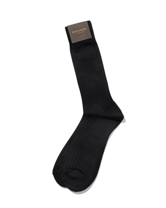 Wool Ankle Socks Navy