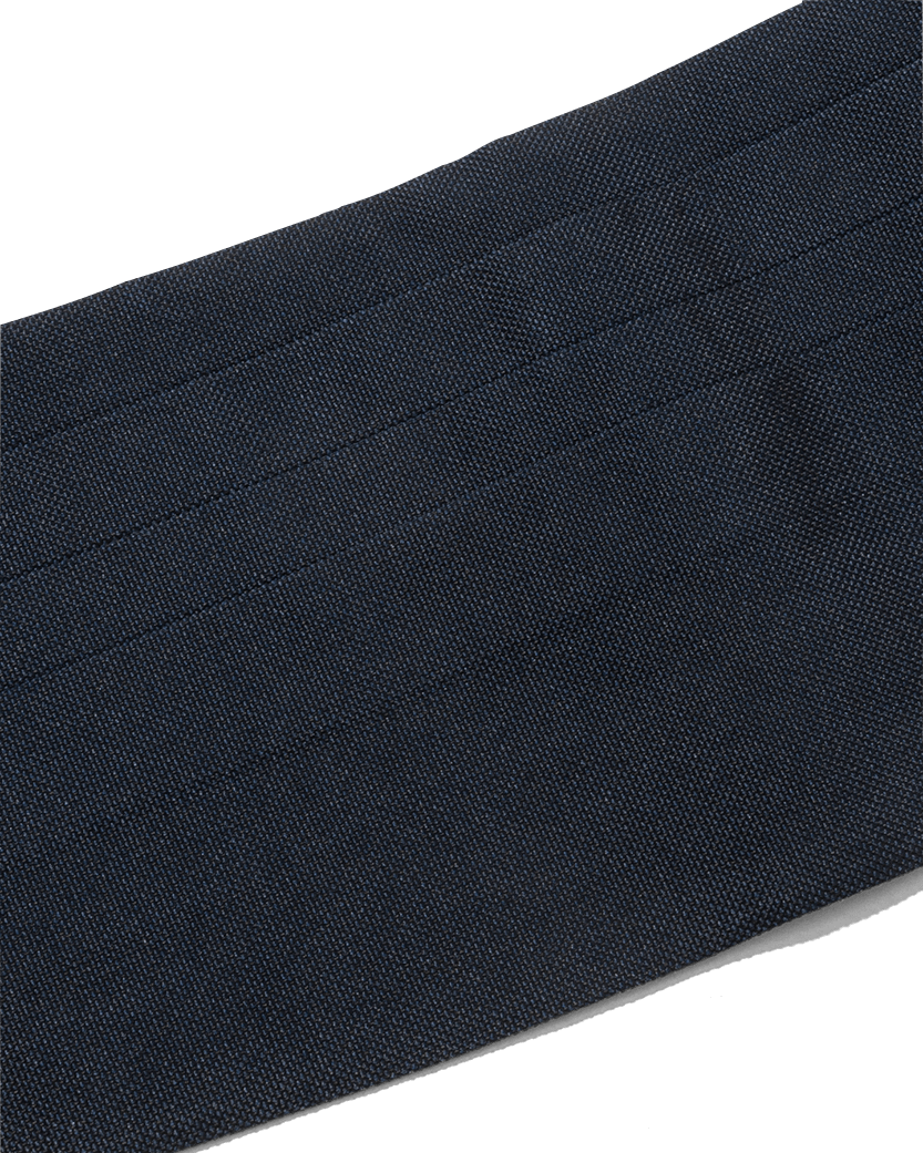 Cummerbund Silk Navy