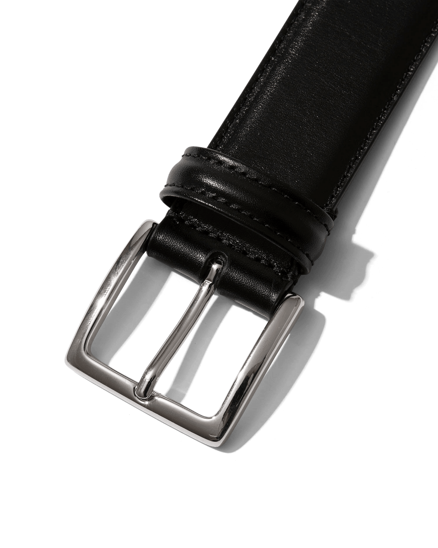 Calf Leather Belt Black