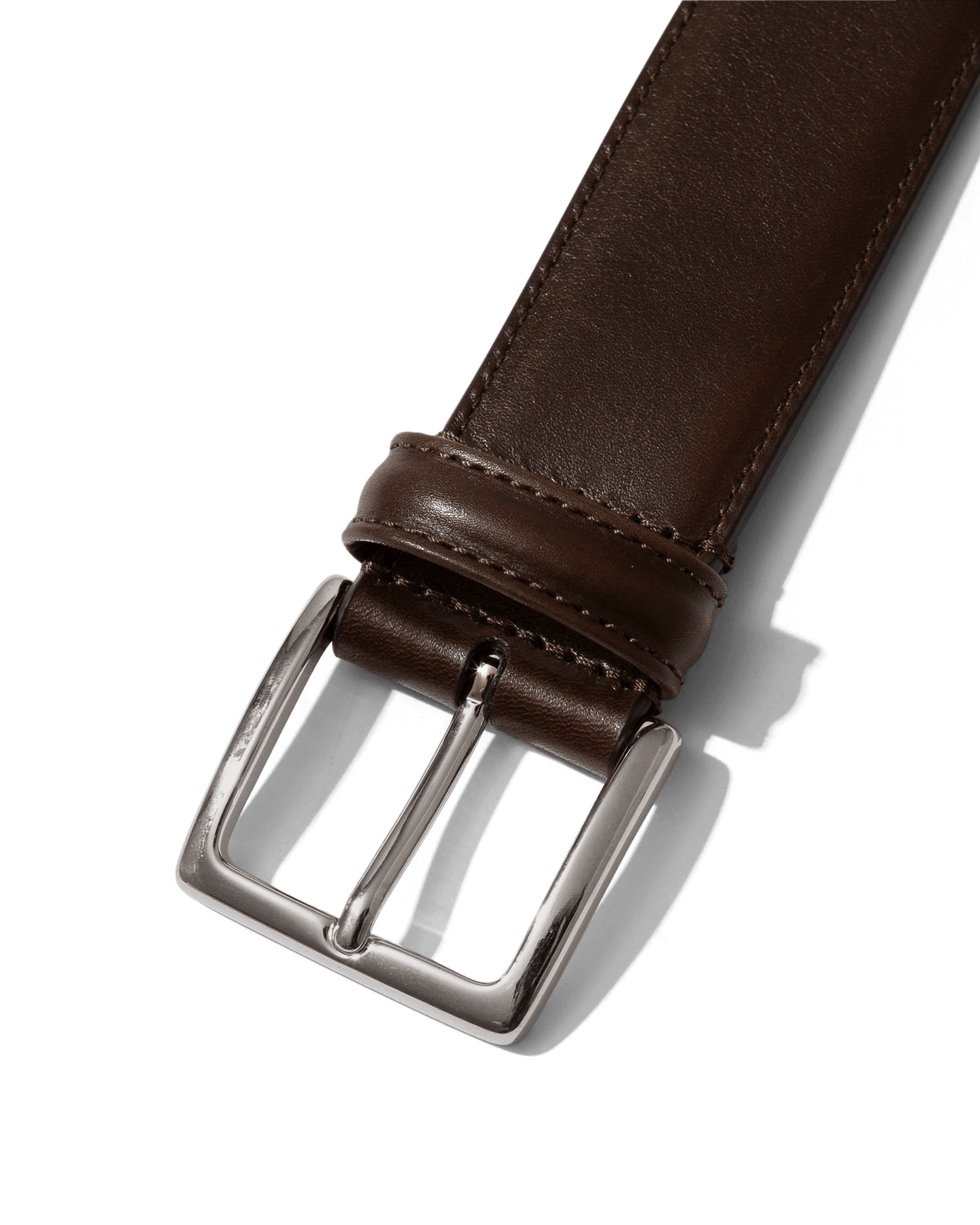 Calf Leather Belt Brown