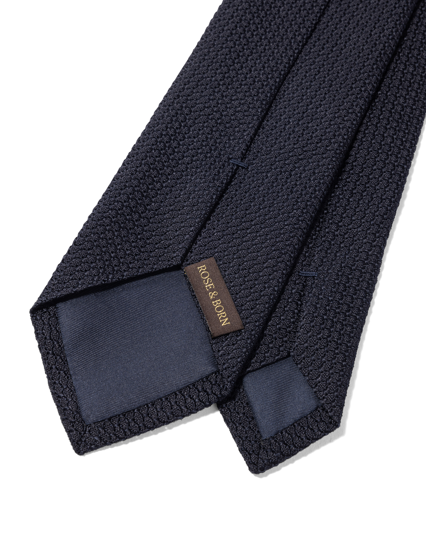 Silk Grenadine Tie Navy