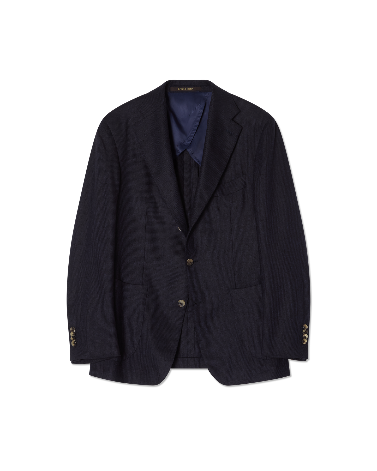 Silk Jacket Navy