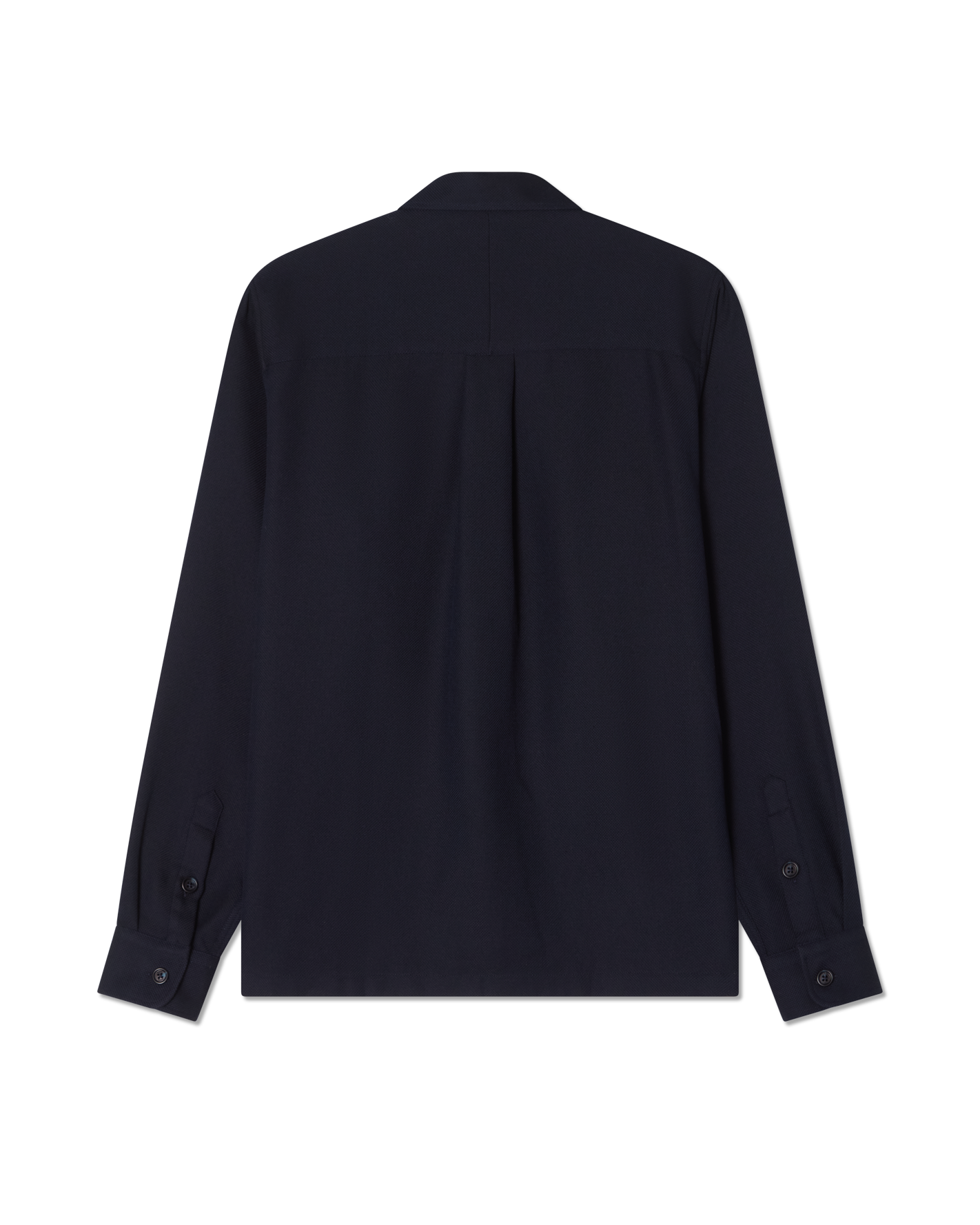 Cashmere Blend Resort Shirt Navy