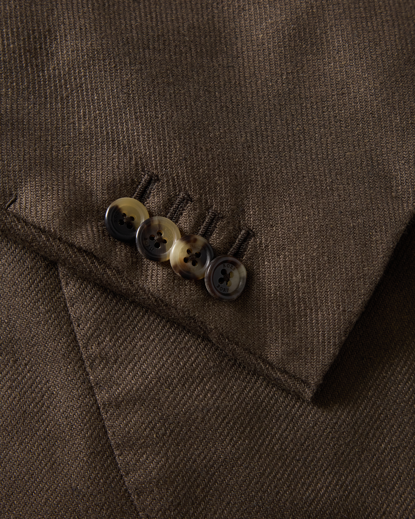 Silk Double Breasted Jacket Olive