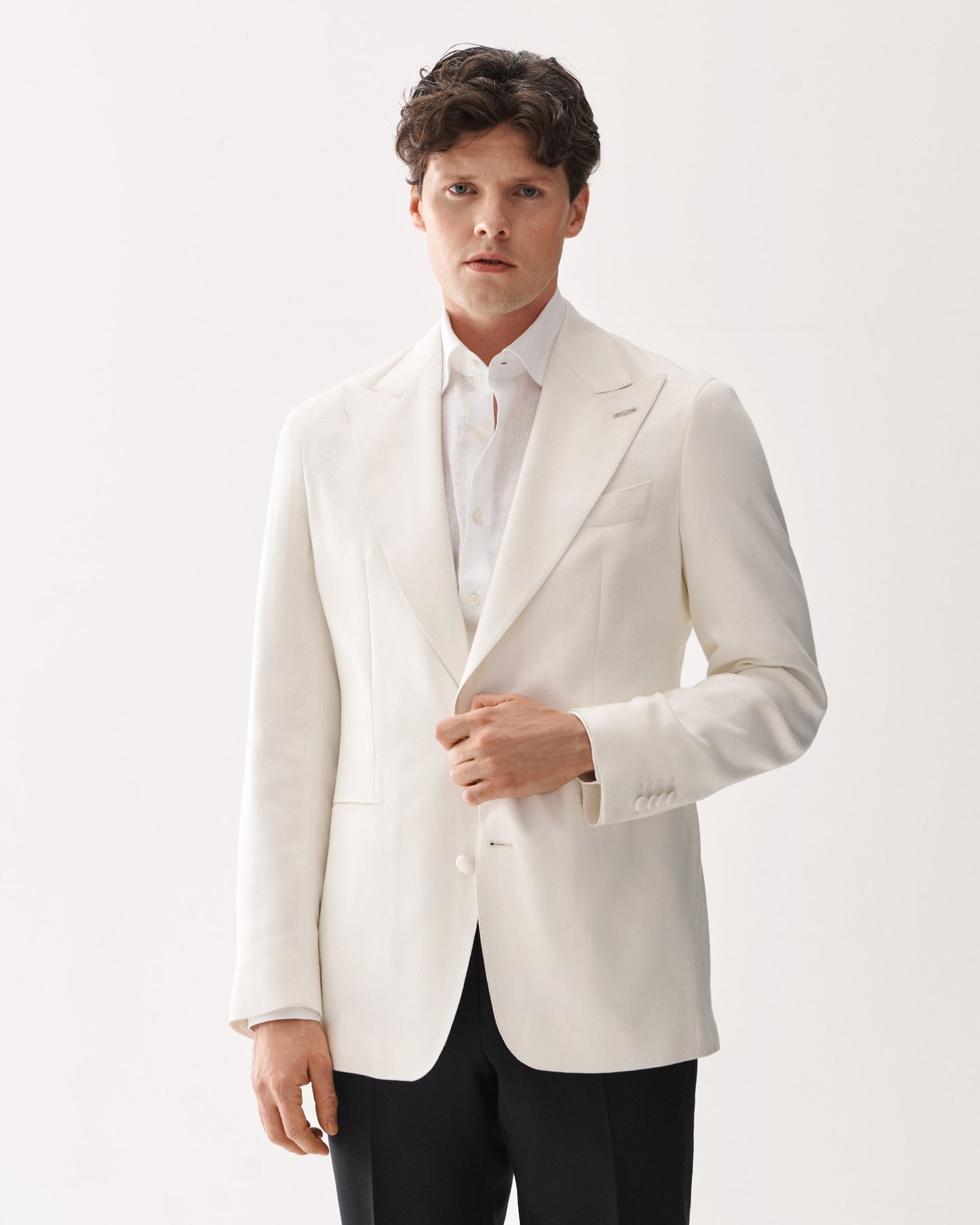 Dinner Bamboo Jacket White