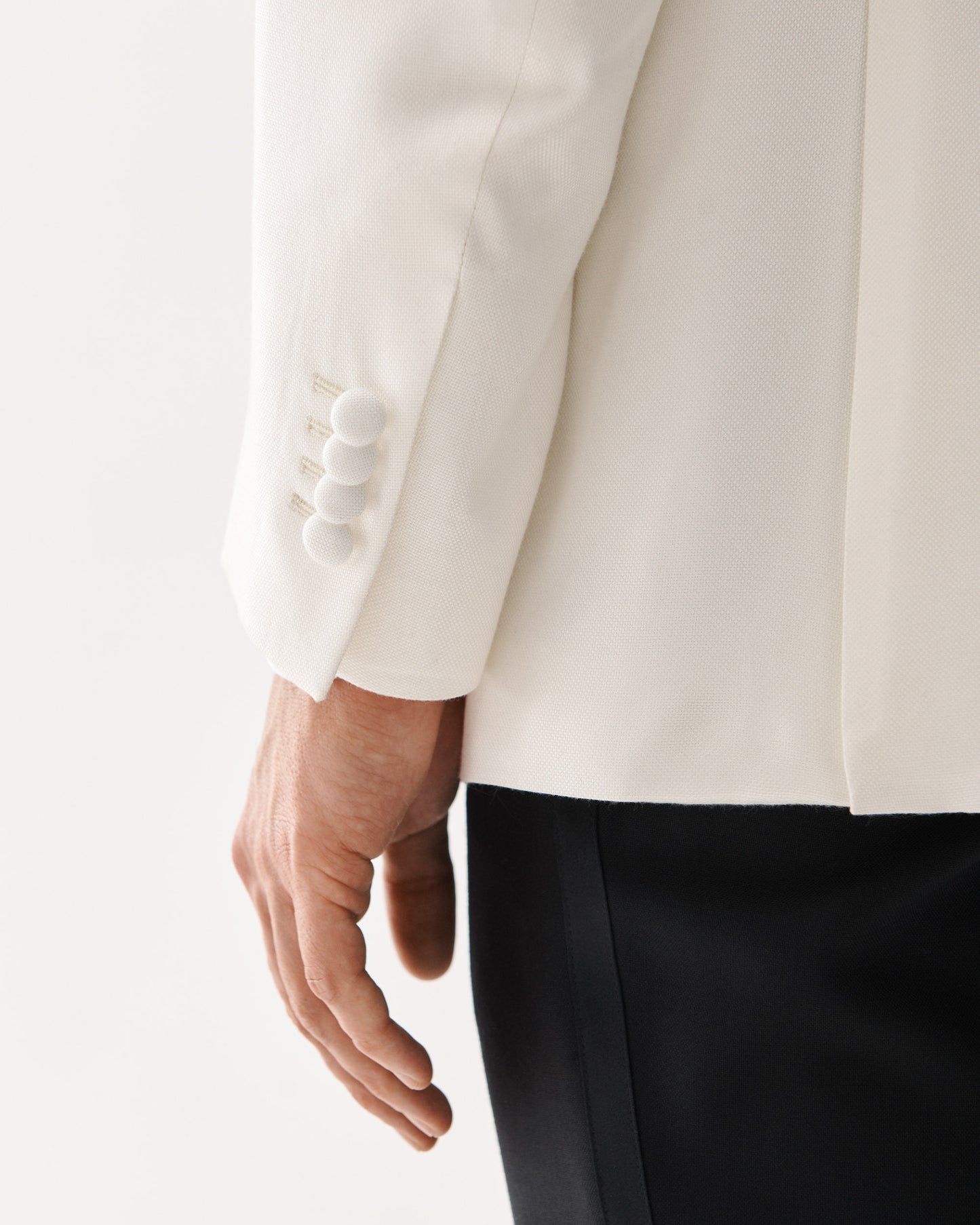 Dinner Bamboo Jacket White