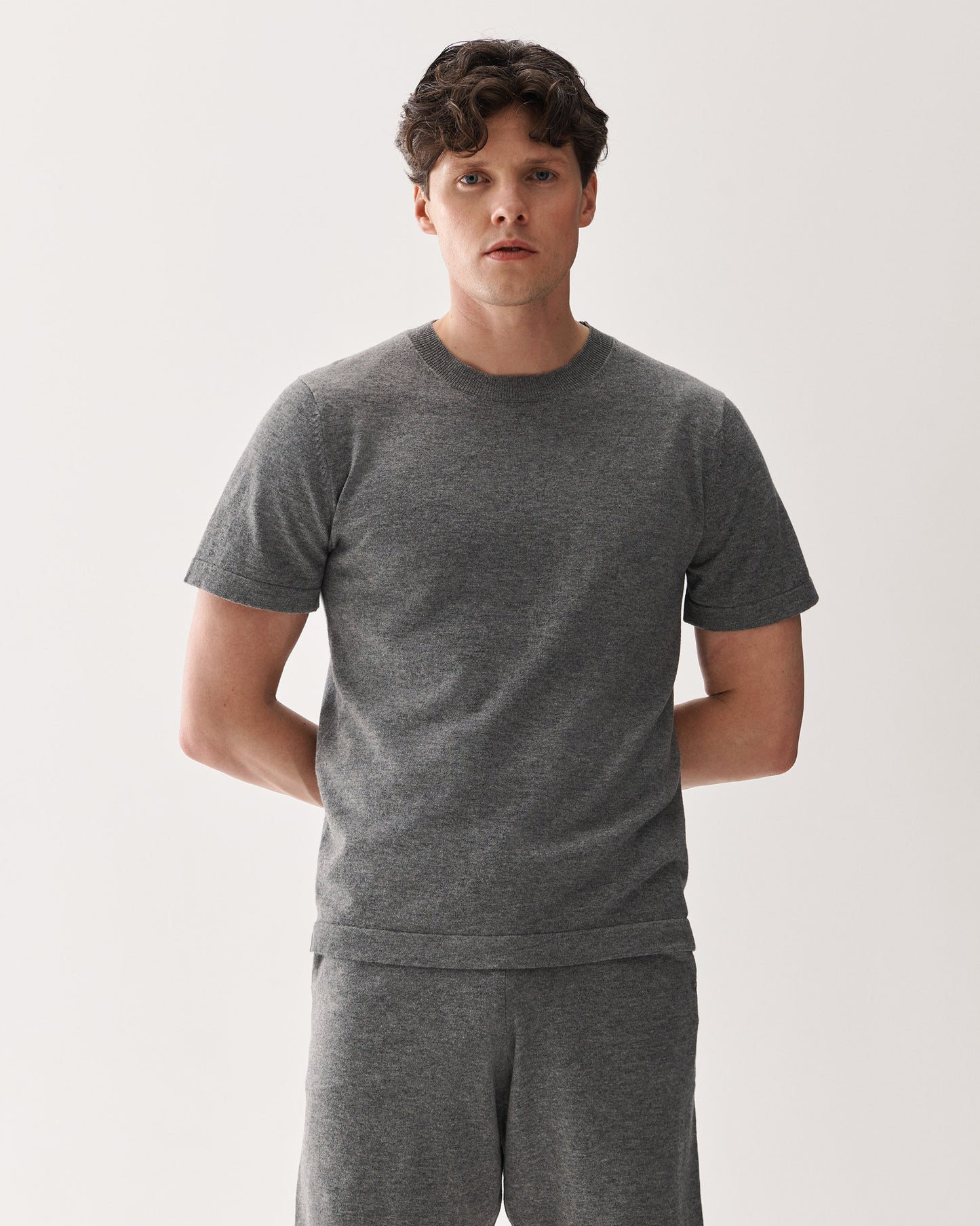 T-Shirt Merino Cotton Grey