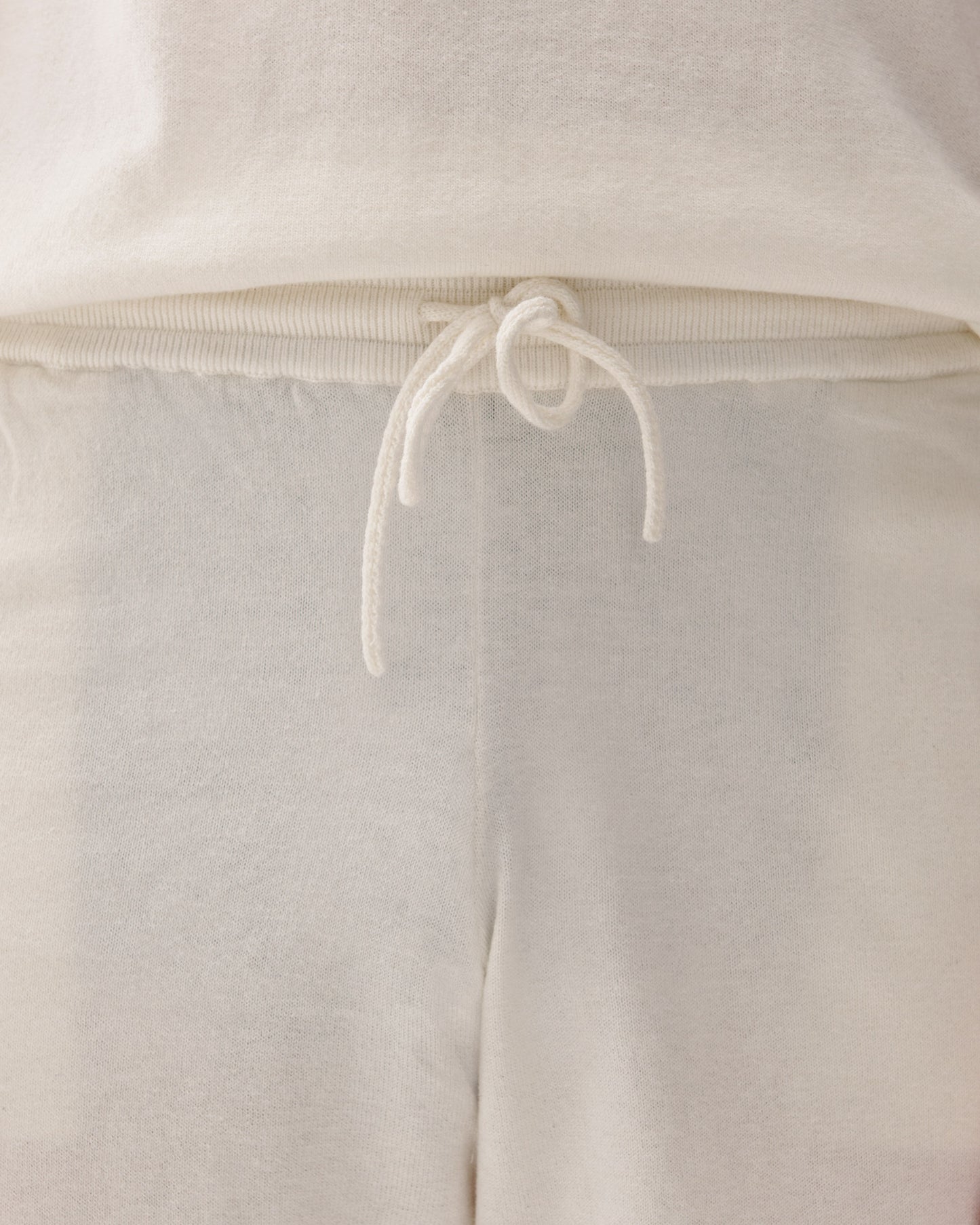 Shorts Merino Cotton White