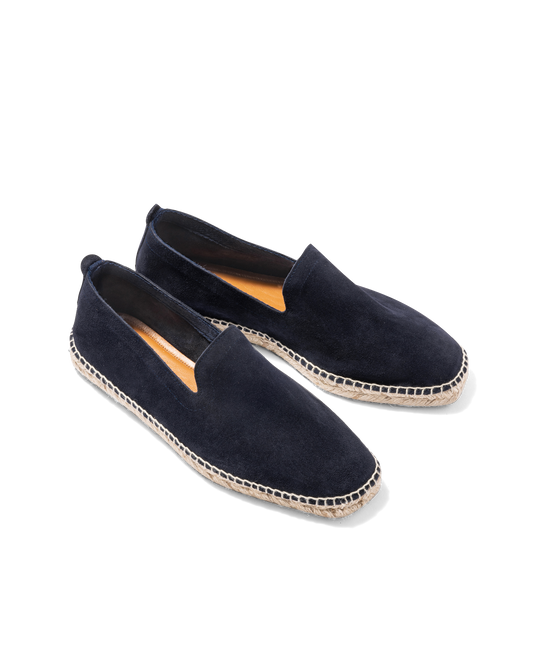 Suede Espadrille Navy