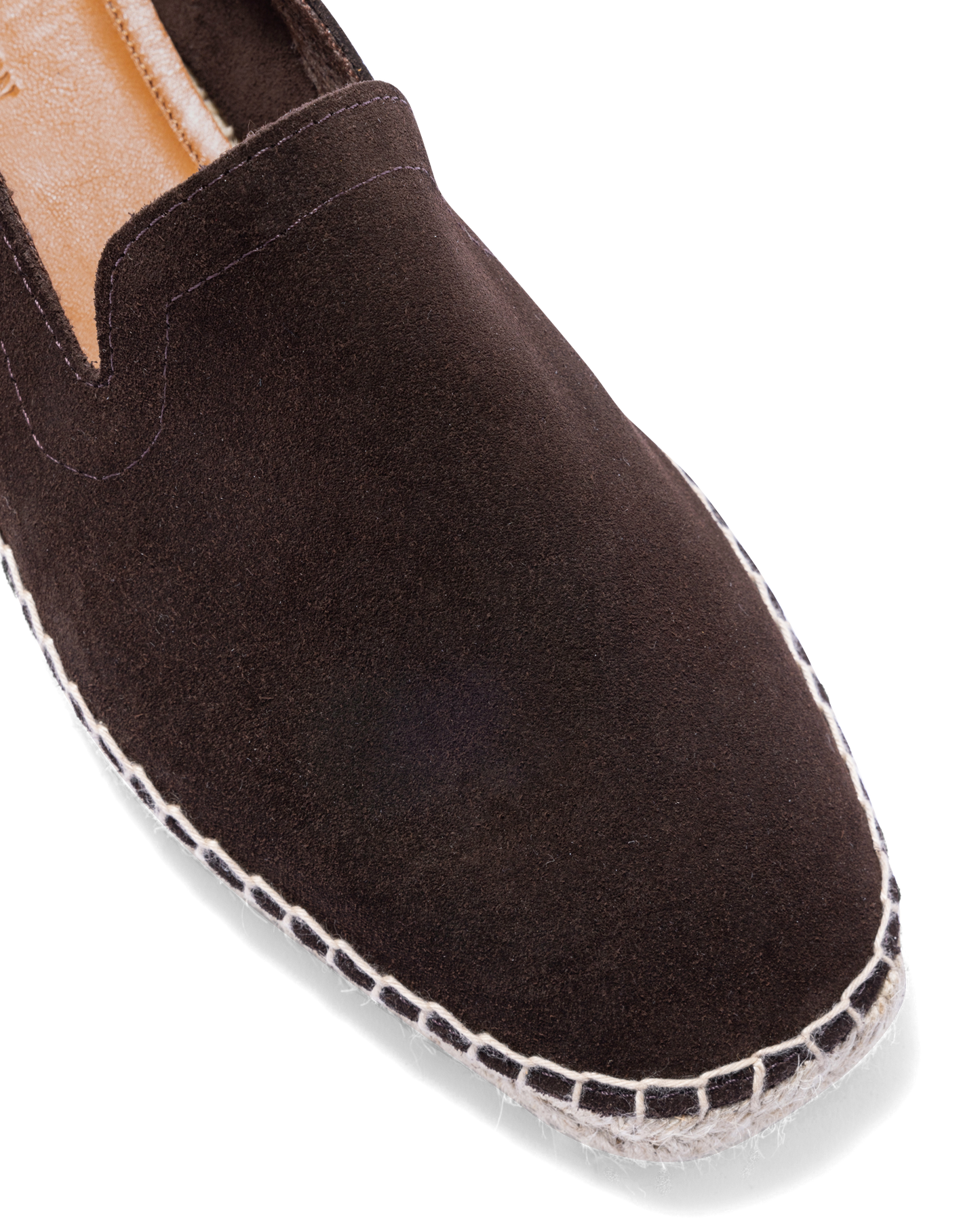 Suede Espadrille Brown