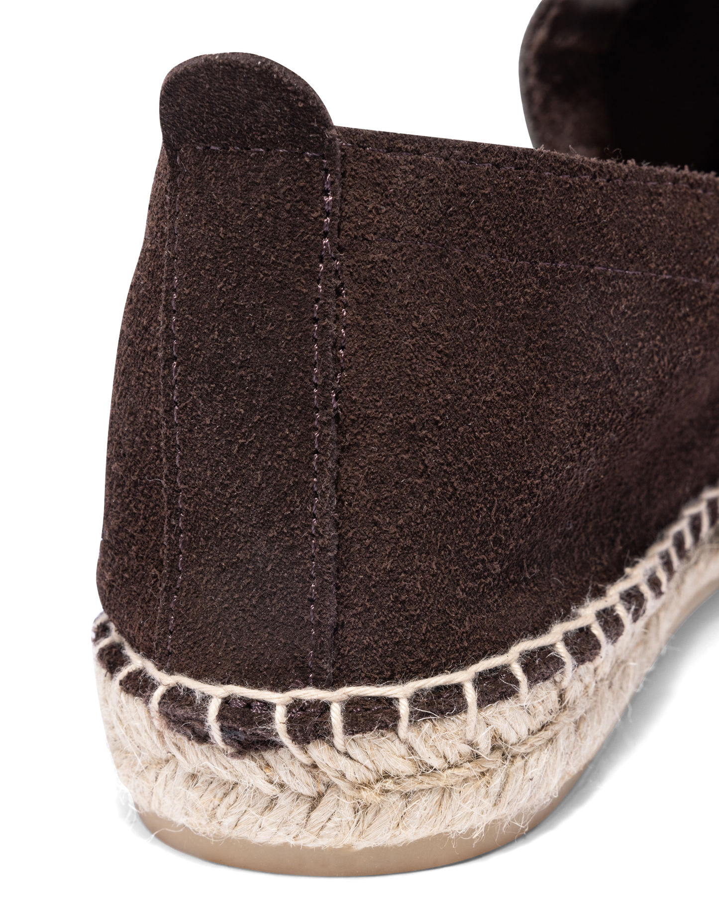 Suede Espadrille Brown