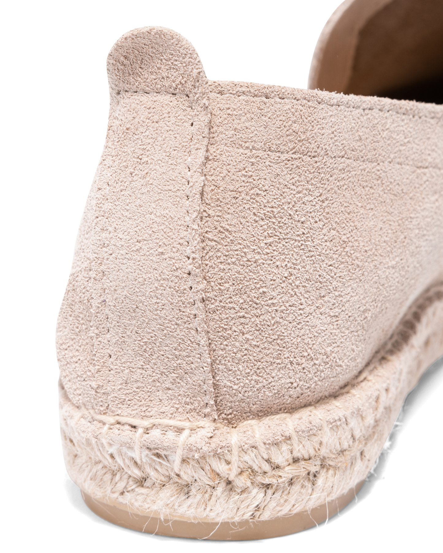 Suede Espadrille Sand