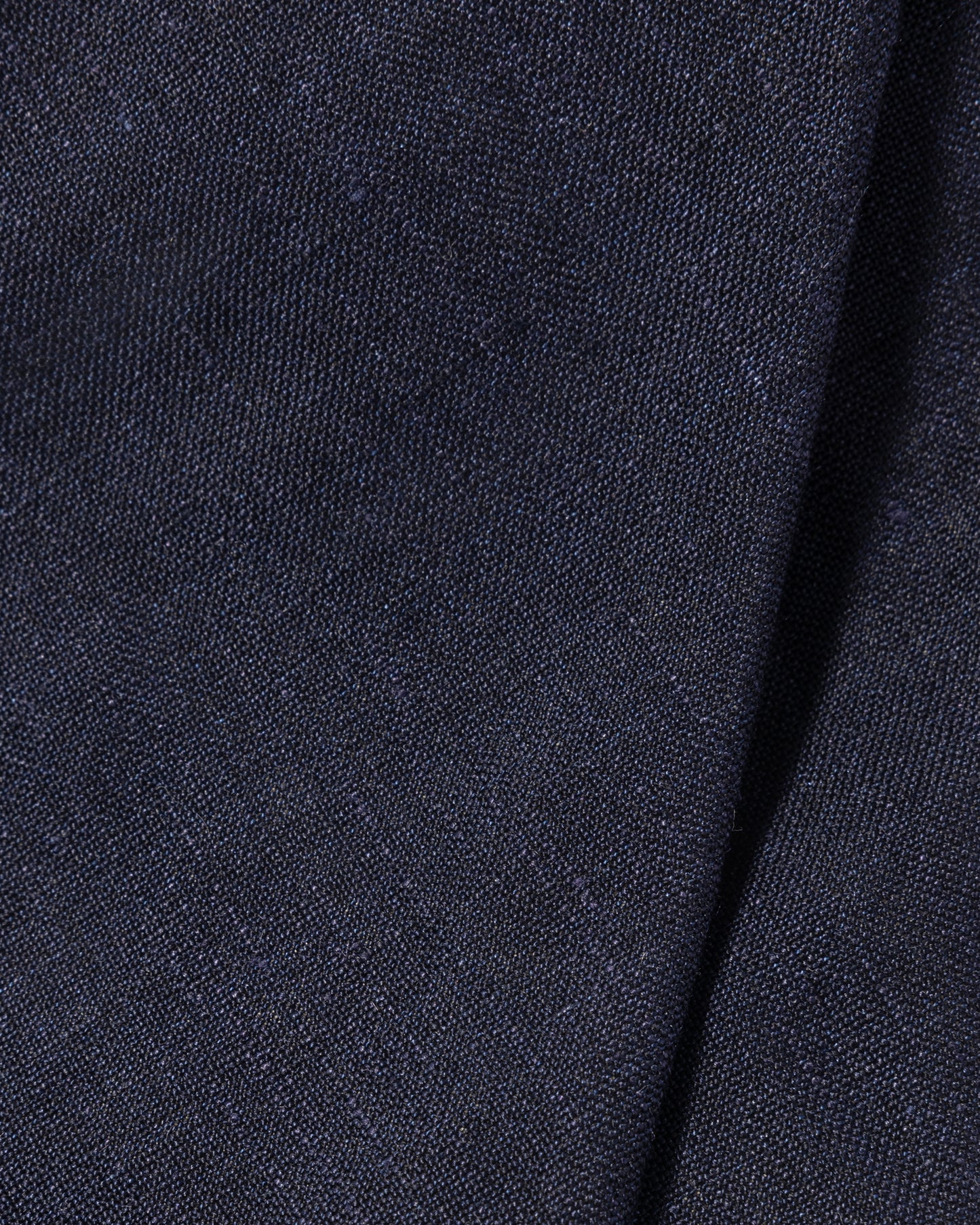 Linen Blend Tie Navy