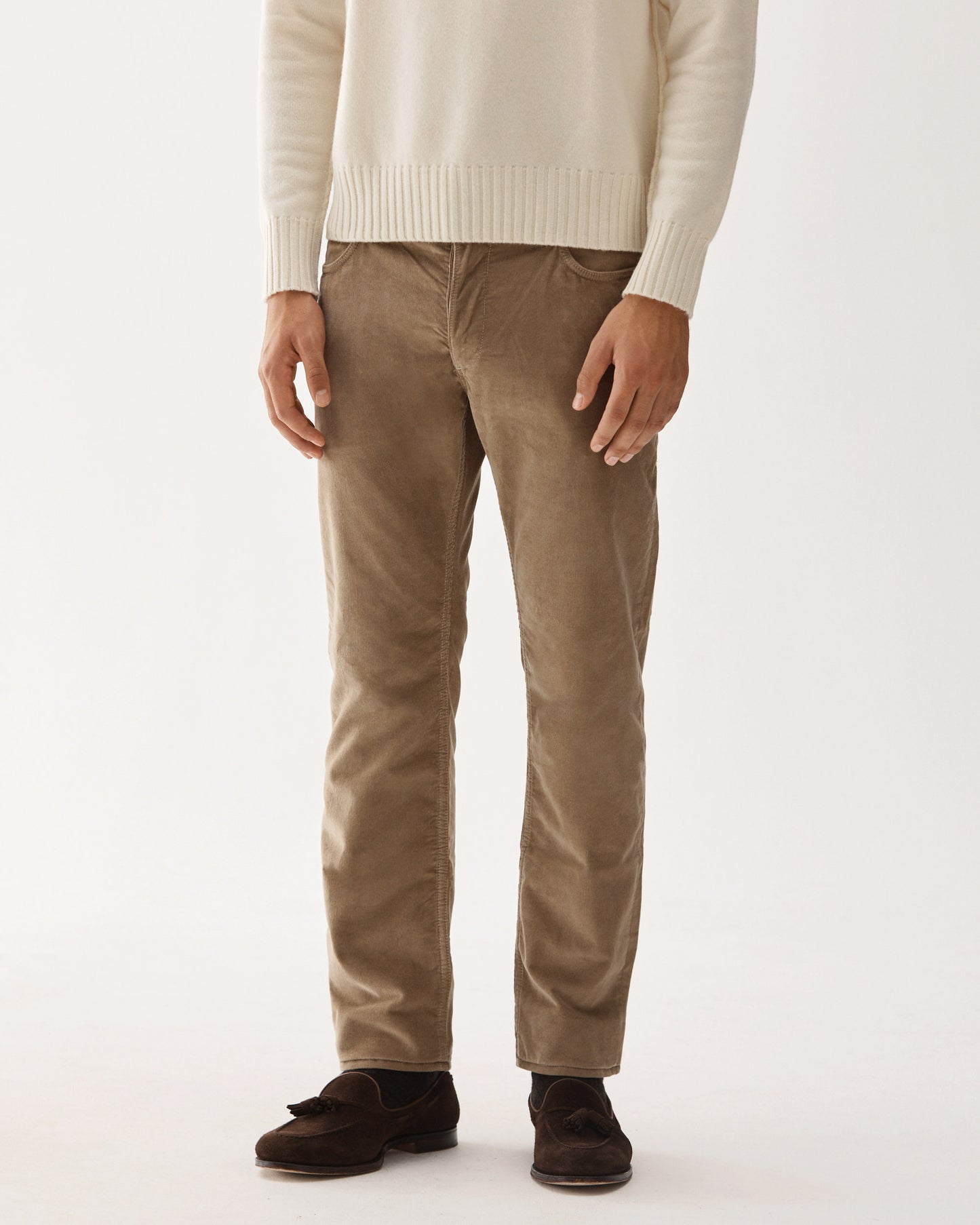 Corduroy Jeans Khaki