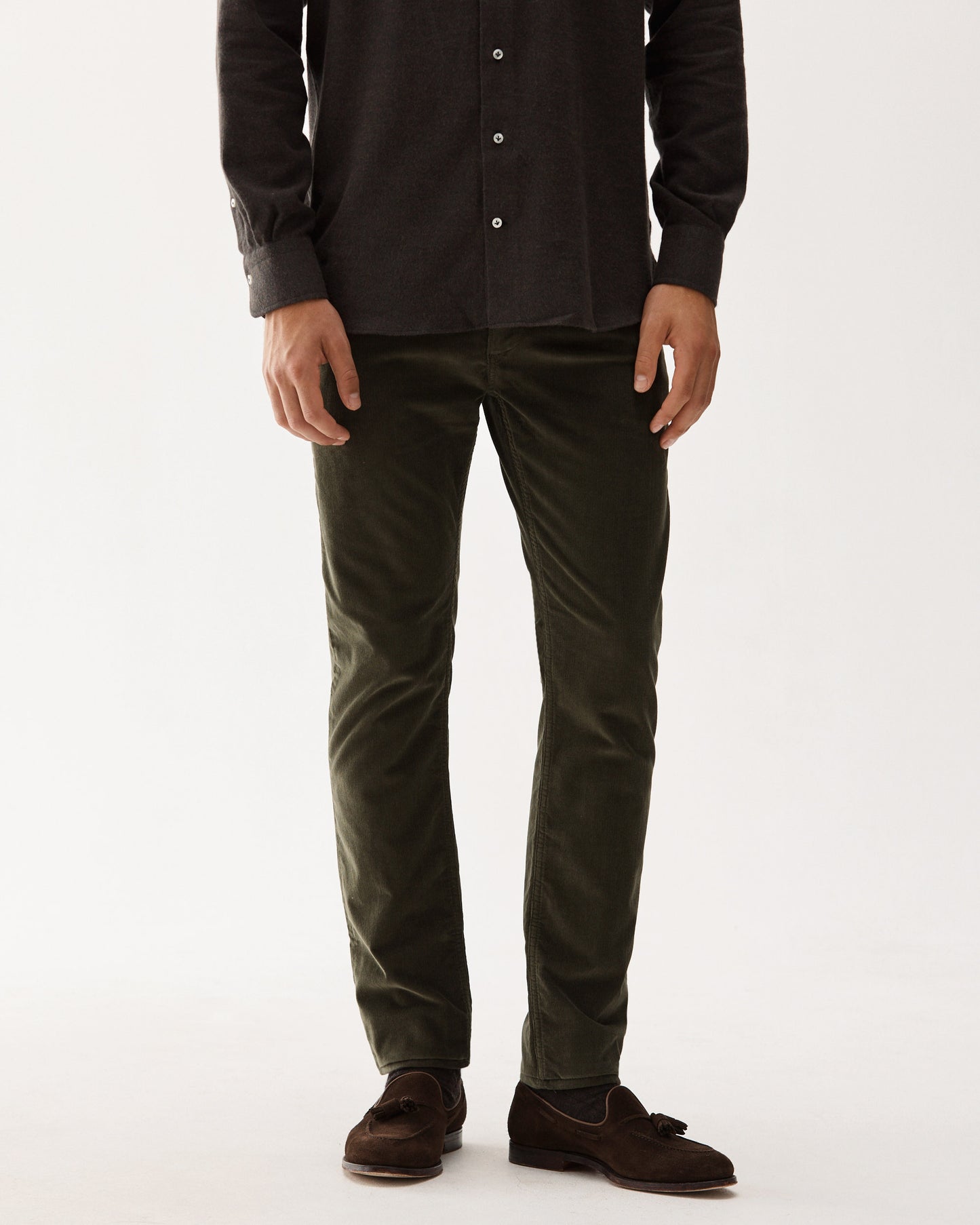 Corduroy Jeans Green